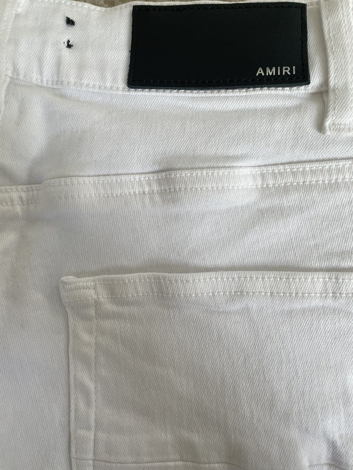 Amiri Amiri Art Patch Distressed Denim Size US 29 - 4 Thumbnail