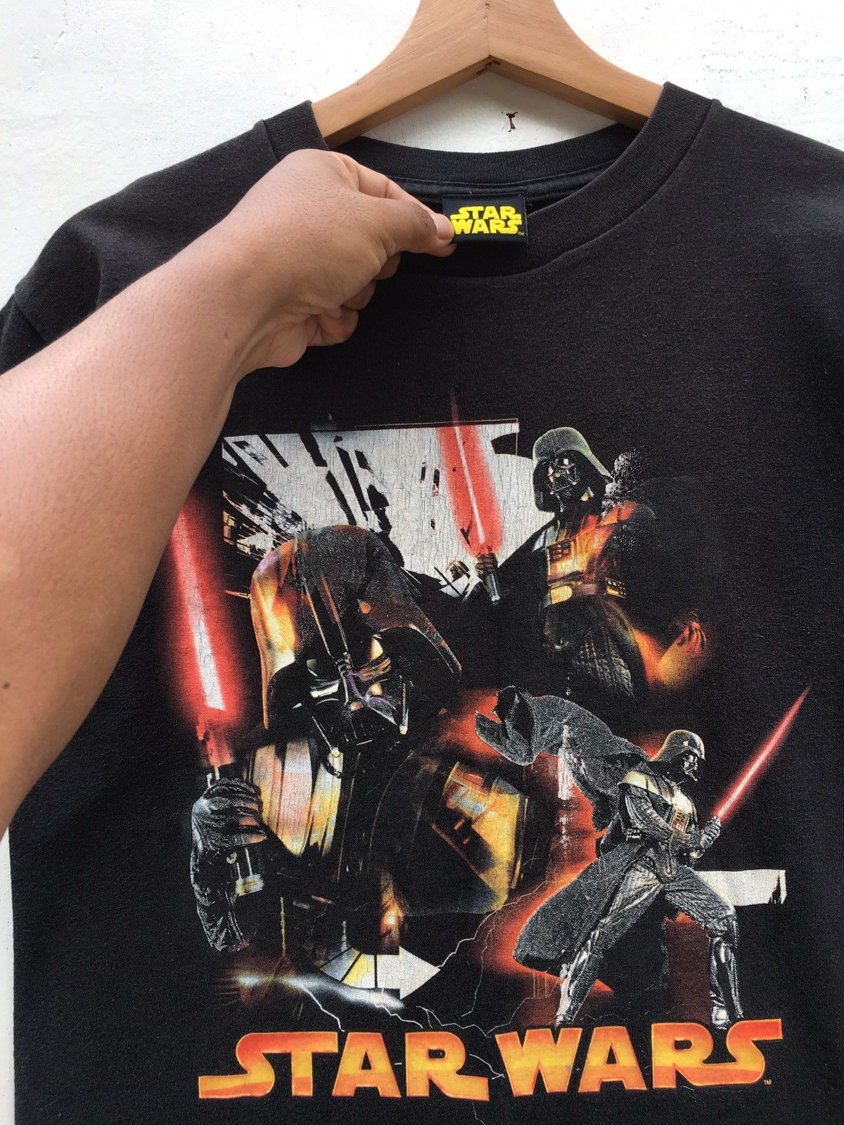 Star Wars Rare Vintage Star Wars Darth Vader Tshirt Size US S / EU 44-46 / 1 - 7 Thumbnail
