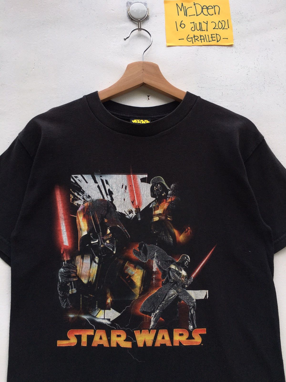 Star Wars Rare Vintage Star Wars Darth Vader Tshirt Size US S / EU 44-46 / 1 - 1 Thumbnail