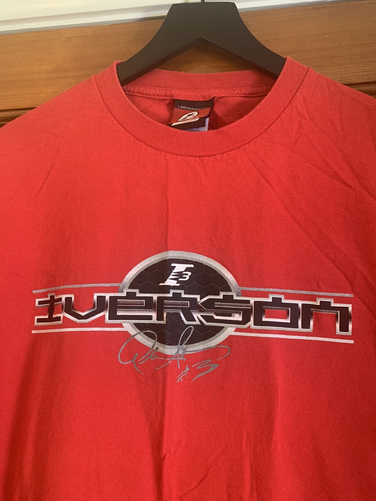 Reebok × Vintage *RARE* Vintage Limited Edition Allen Iverson Reebok Shirt L Size US L / EU 52-54 / 3 - 2 Thumbnail