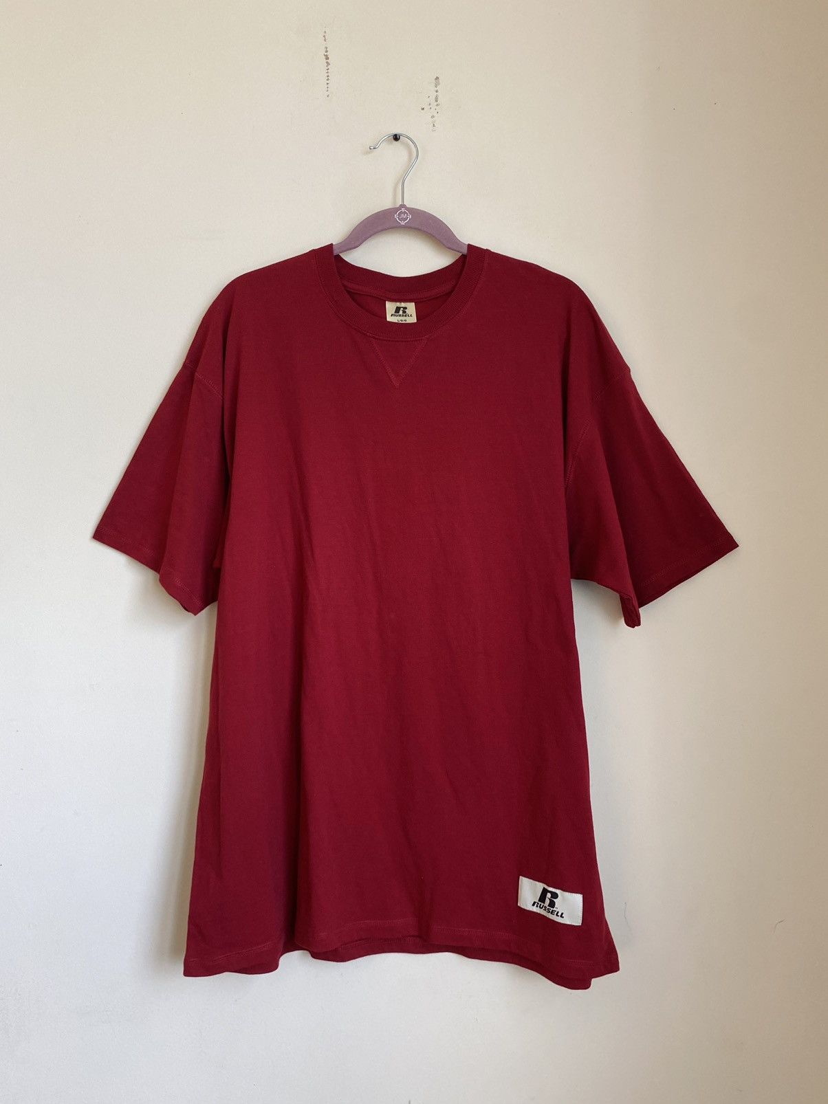 Russell Athletic × Vintage Vintage 90s Russel Athletic Tee Size US L / EU 52-54 / 3 - 1 Thumbnail