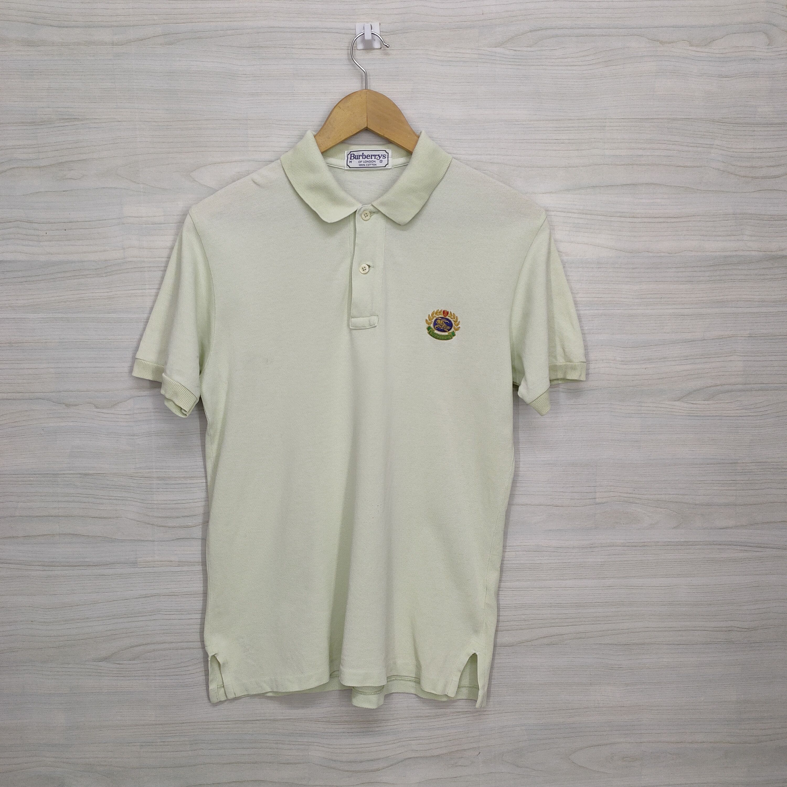Burberry Vintage Burberrys Polo Shirt Size US S / EU 44-46 / 1 - 1 Thumbnail