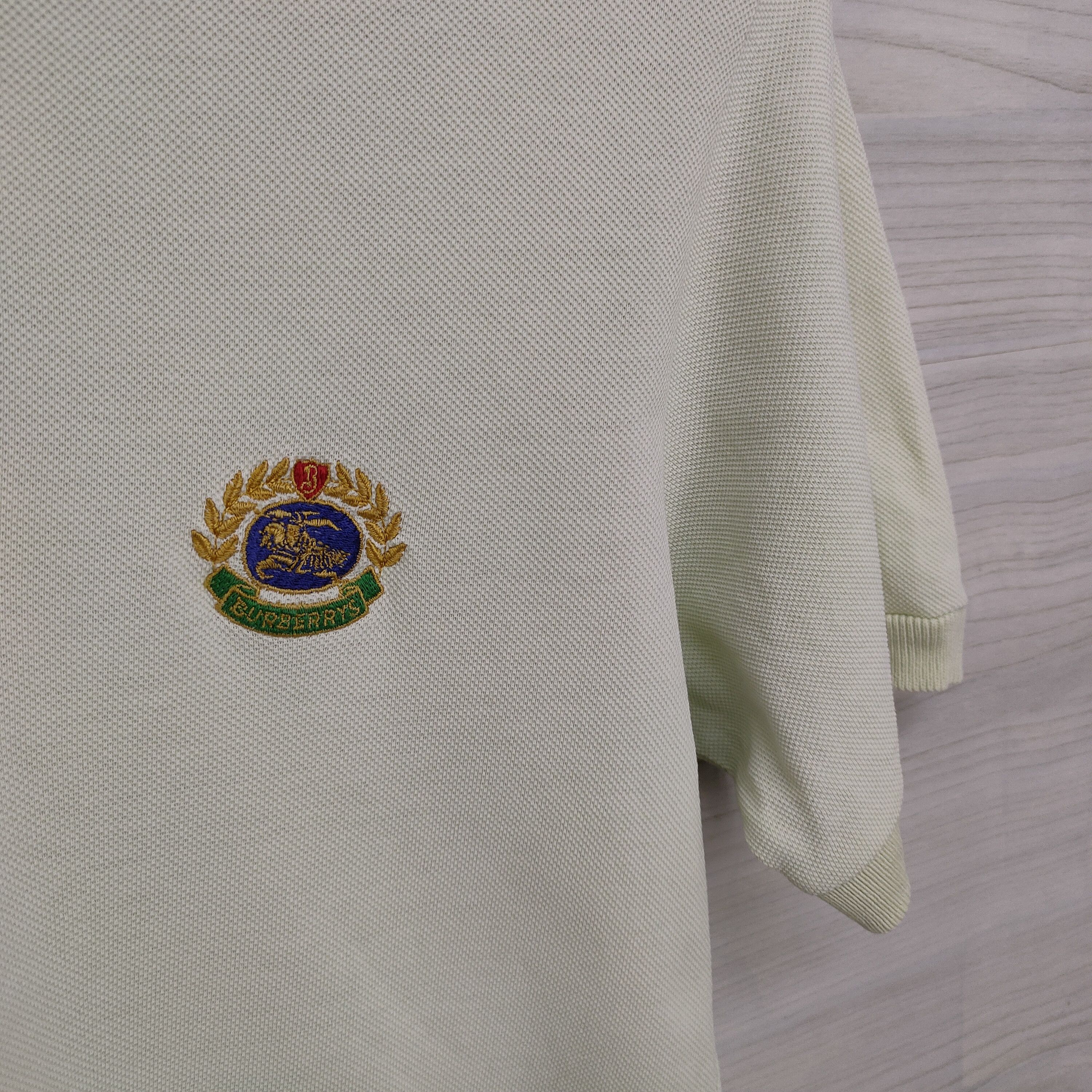Burberry Vintage Burberrys Polo Shirt Size US S / EU 44-46 / 1 - 3 Thumbnail