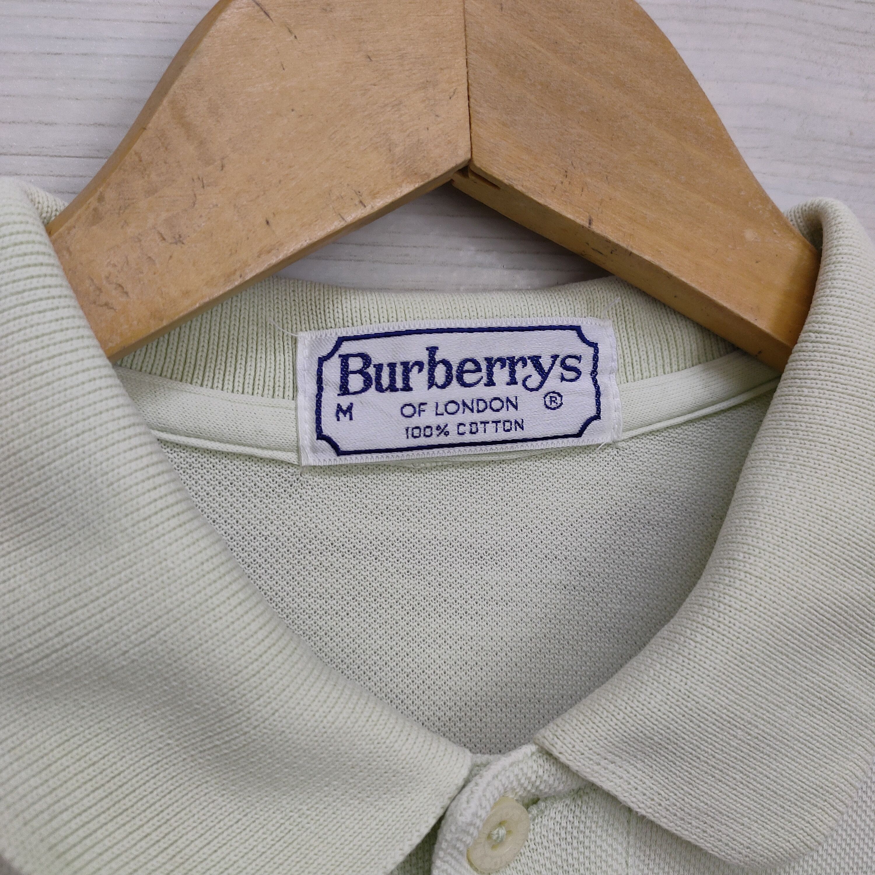 Burberry Vintage Burberrys Polo Shirt Size US S / EU 44-46 / 1 - 4 Thumbnail