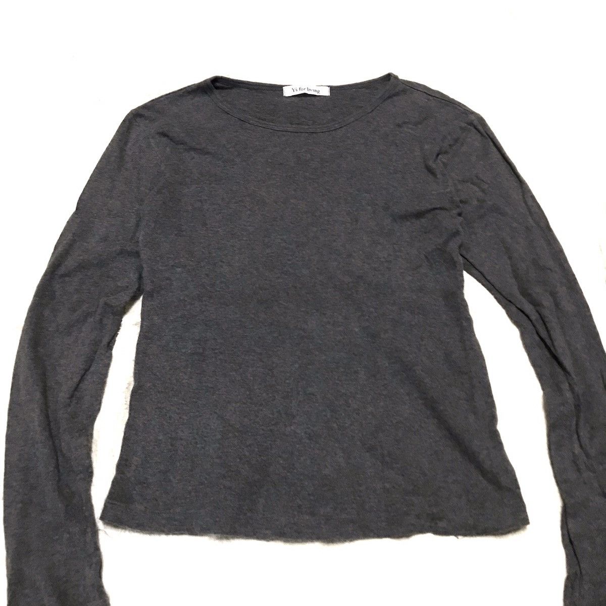 Japanese Brand × Yohji Yamamoto Y's by Yohji Yamamoto Long Sleeve elastin T Shirt Size US XS / EU 42 / 0 - 3 Thumbnail