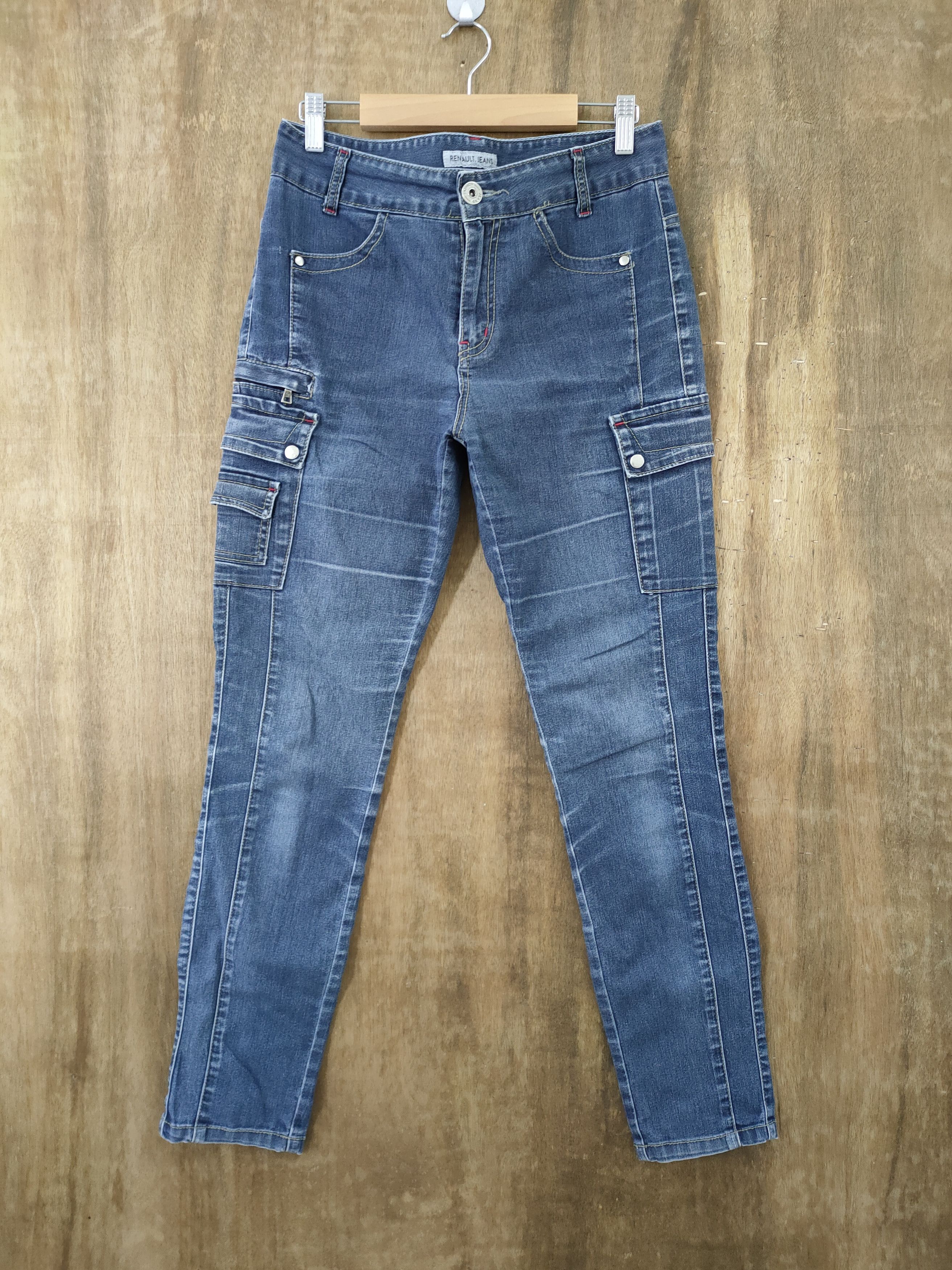 Japanese Brand × Jean RENAULT JEANS CARGO PANTS Size US 27 - 1 Thumbnail