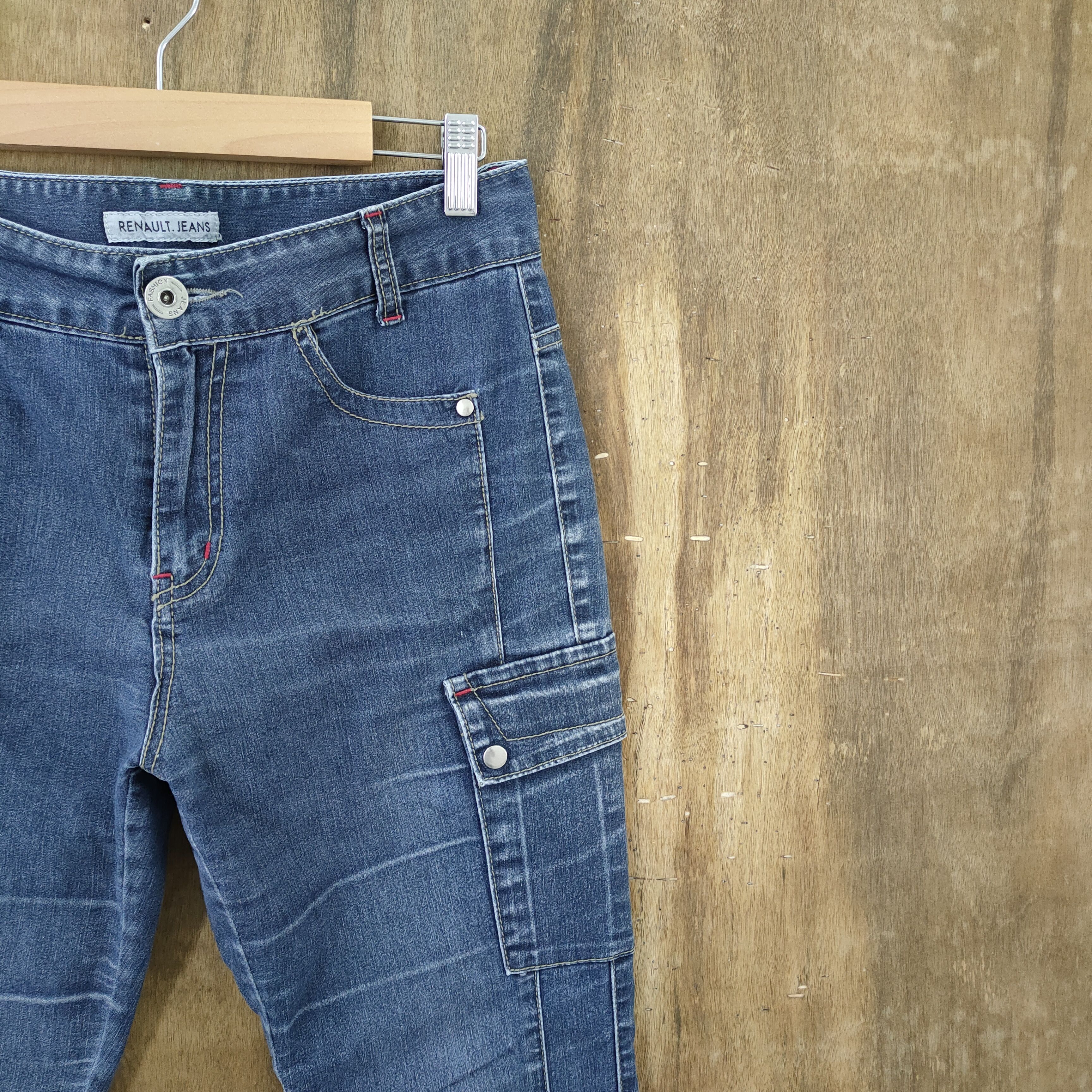 Japanese Brand × Jean RENAULT JEANS CARGO PANTS Size US 27 - 9 Thumbnail