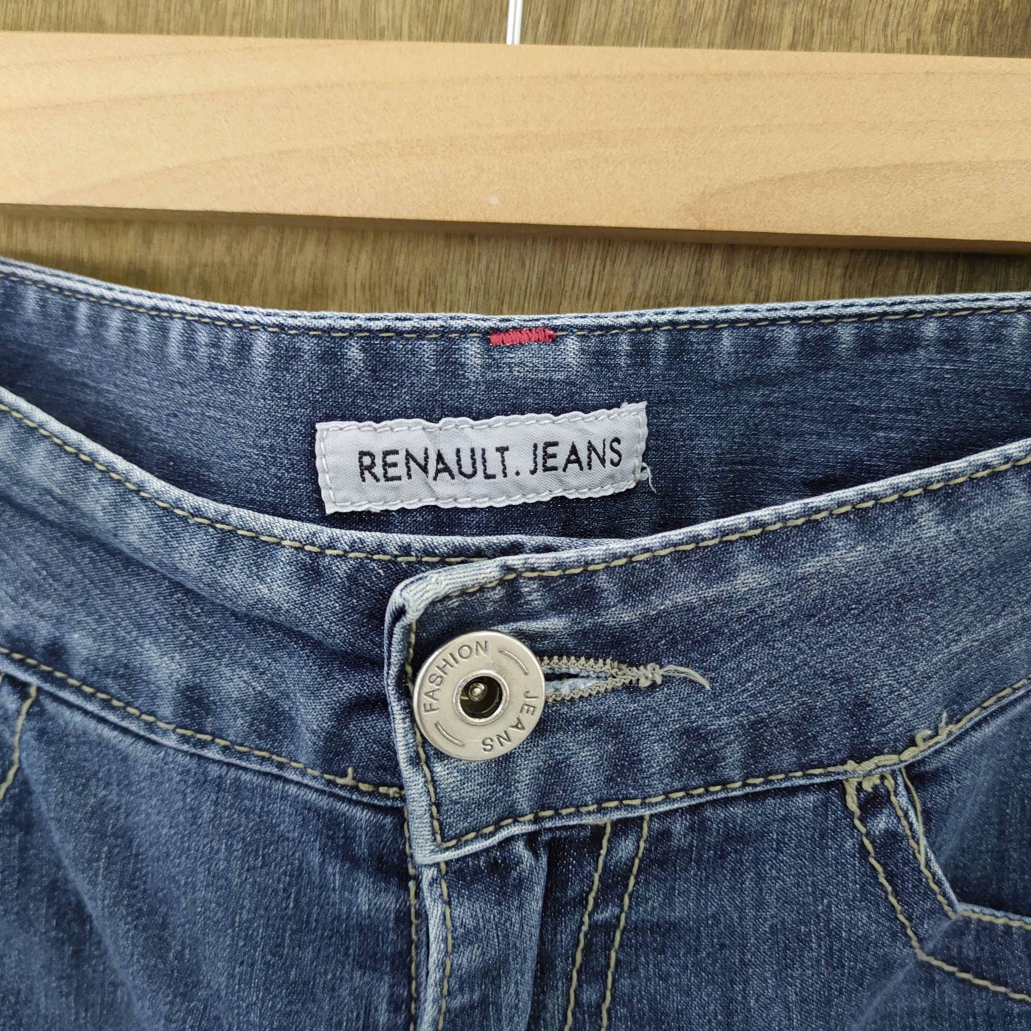 Japanese Brand × Jean RENAULT JEANS CARGO PANTS Size US 27 - 5 Thumbnail