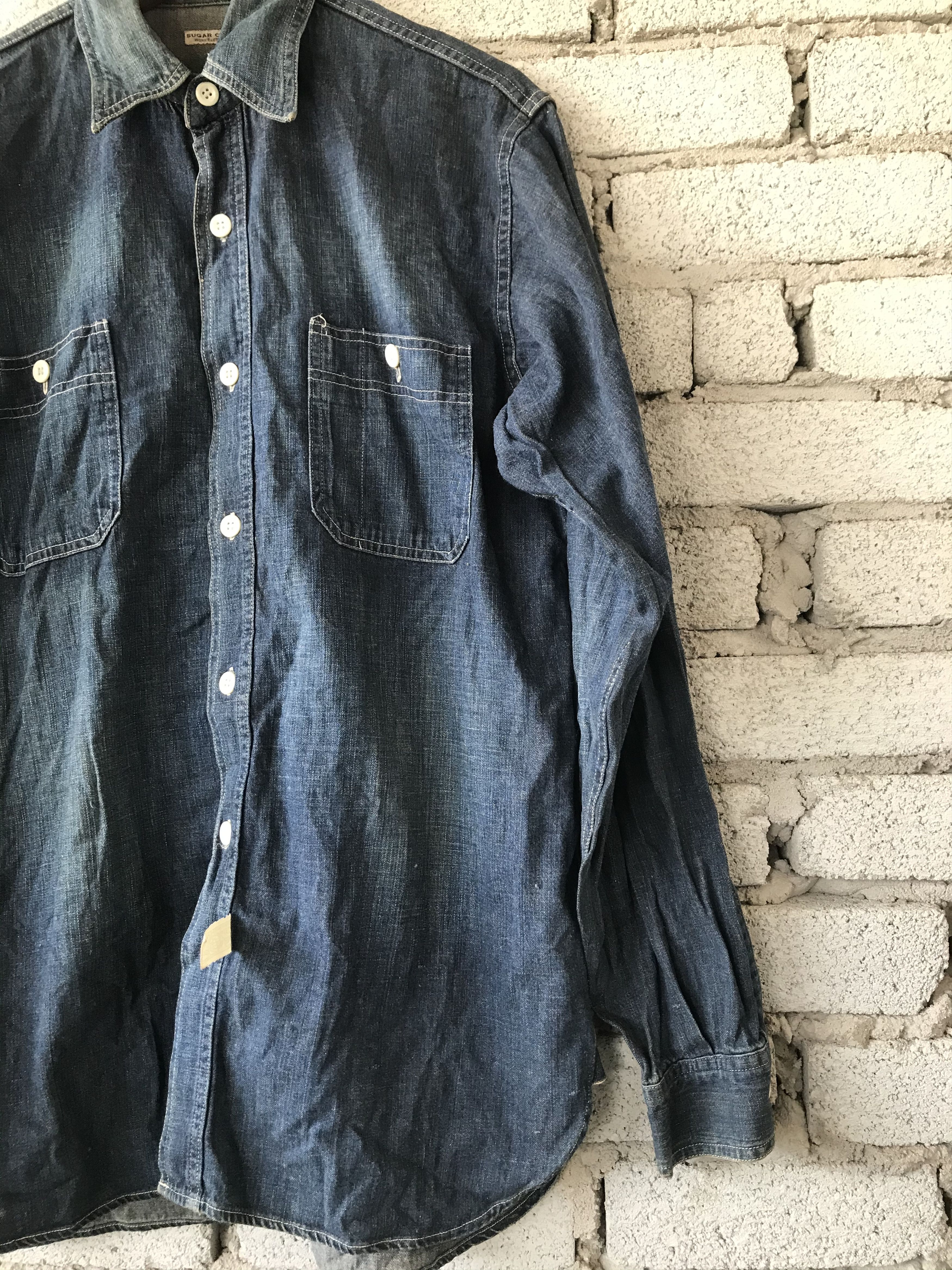 Sugar Cane Sugar Cane Toyo Enterprise Denim Shirt Size US M / EU 48-50 / 2 - 4 Thumbnail
