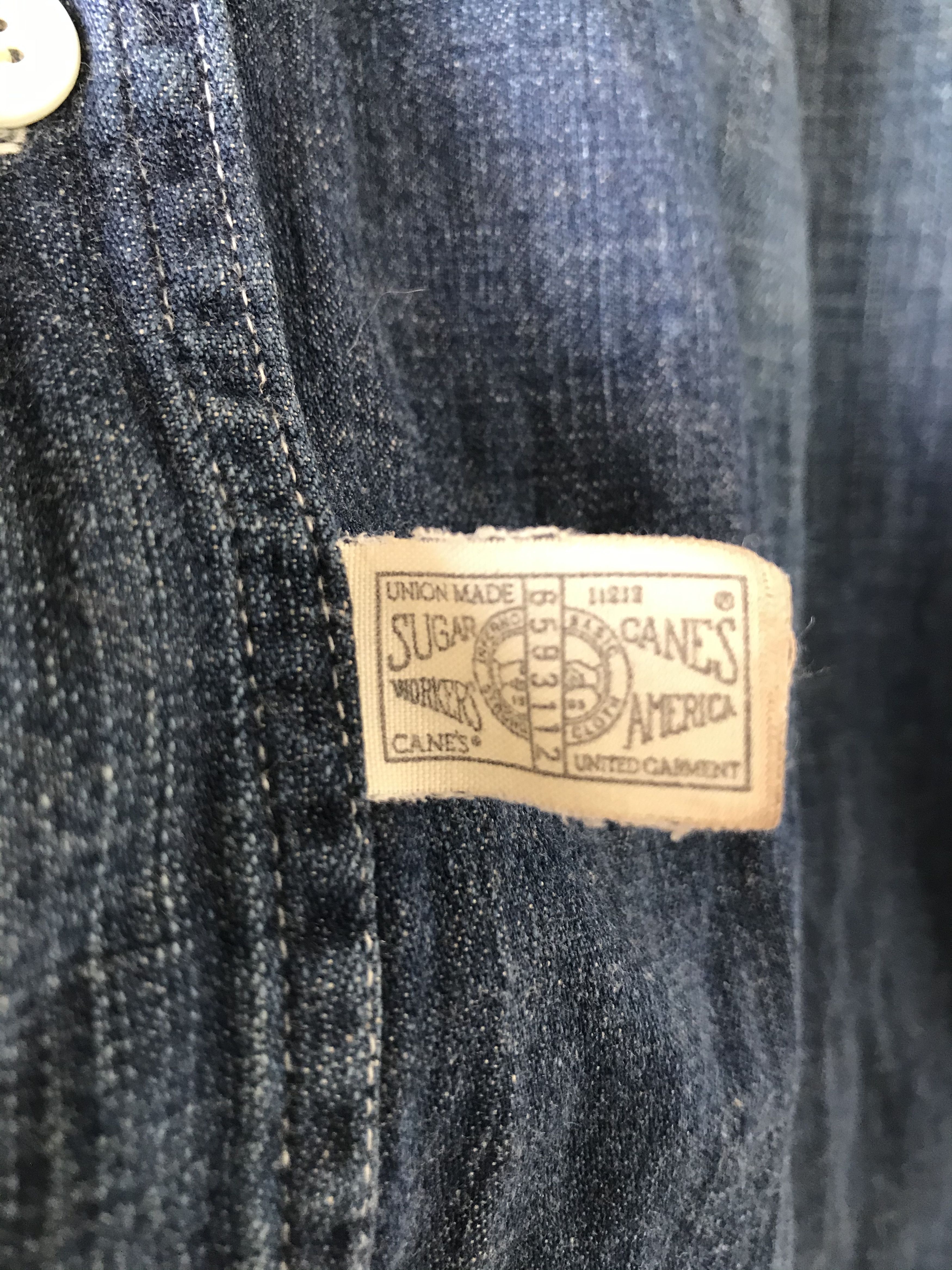 Sugar Cane Sugar Cane Toyo Enterprise Denim Shirt Size US M / EU 48-50 / 2 - 6 Thumbnail