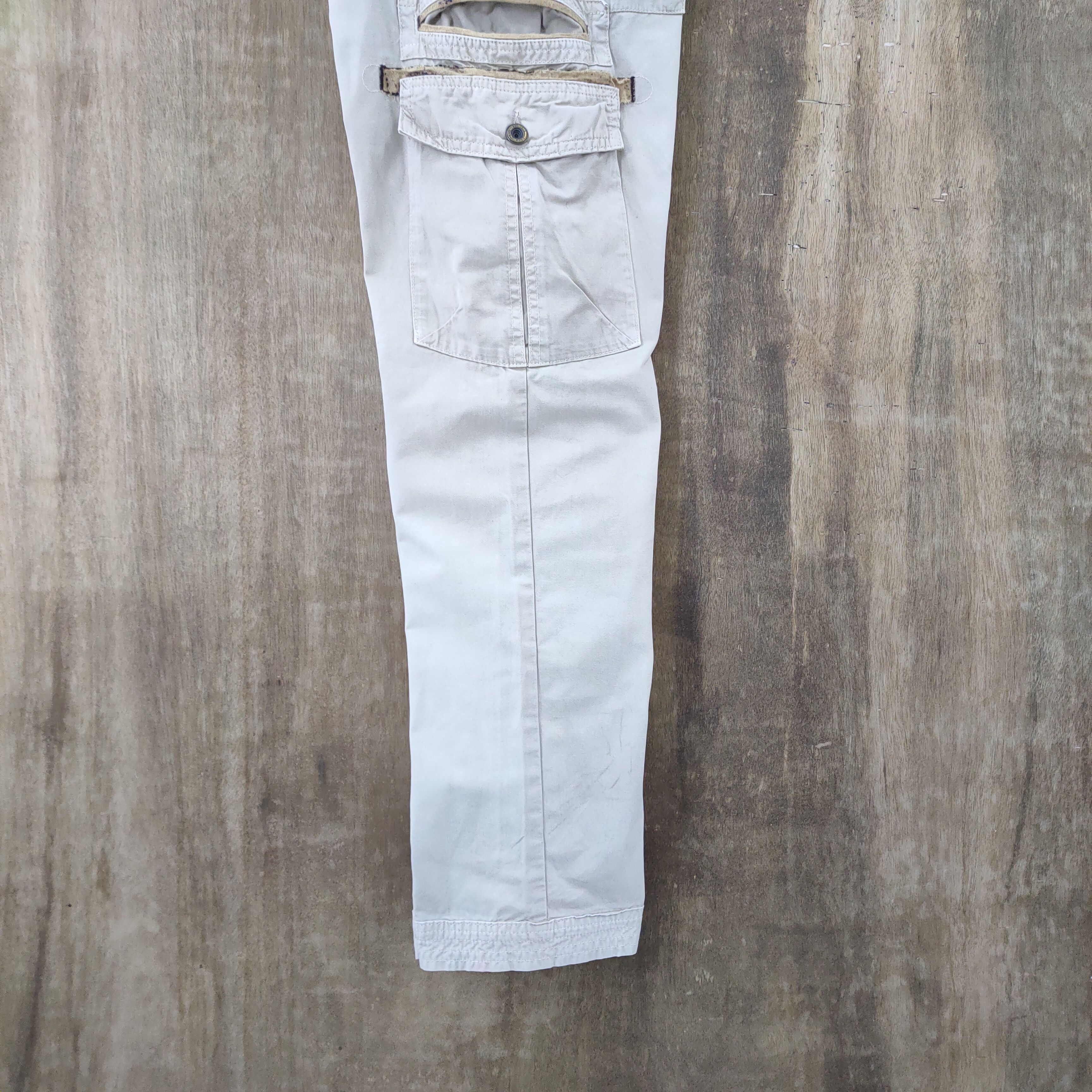 Japanese Brand × Zara VINTAGE ZARA YOUTH FADED CARGO PANTS Size US 30 / EU 46 - 11 Thumbnail