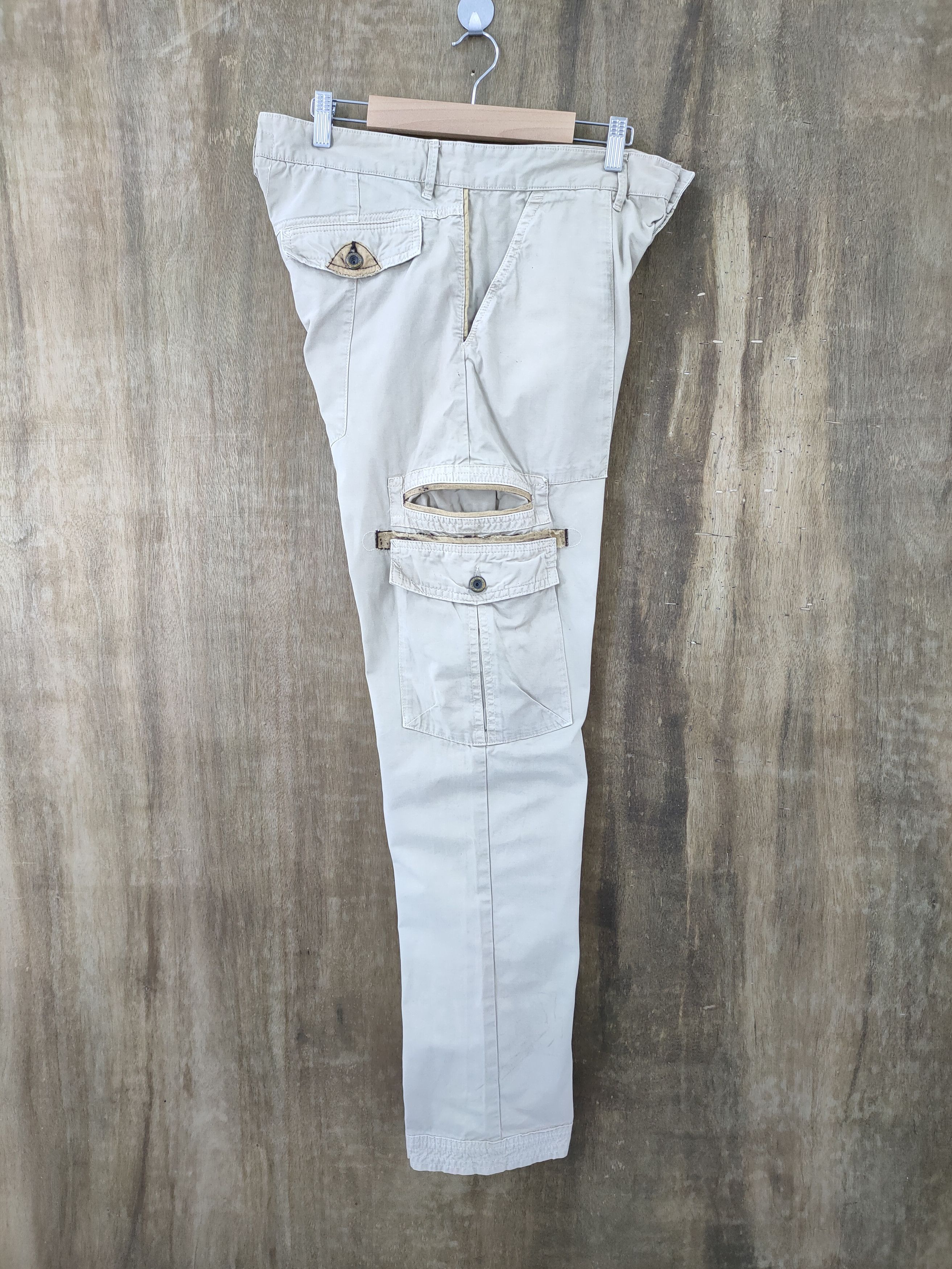 Japanese Brand × Zara VINTAGE ZARA YOUTH FADED CARGO PANTS Size US 30 / EU 46 - 3 Thumbnail