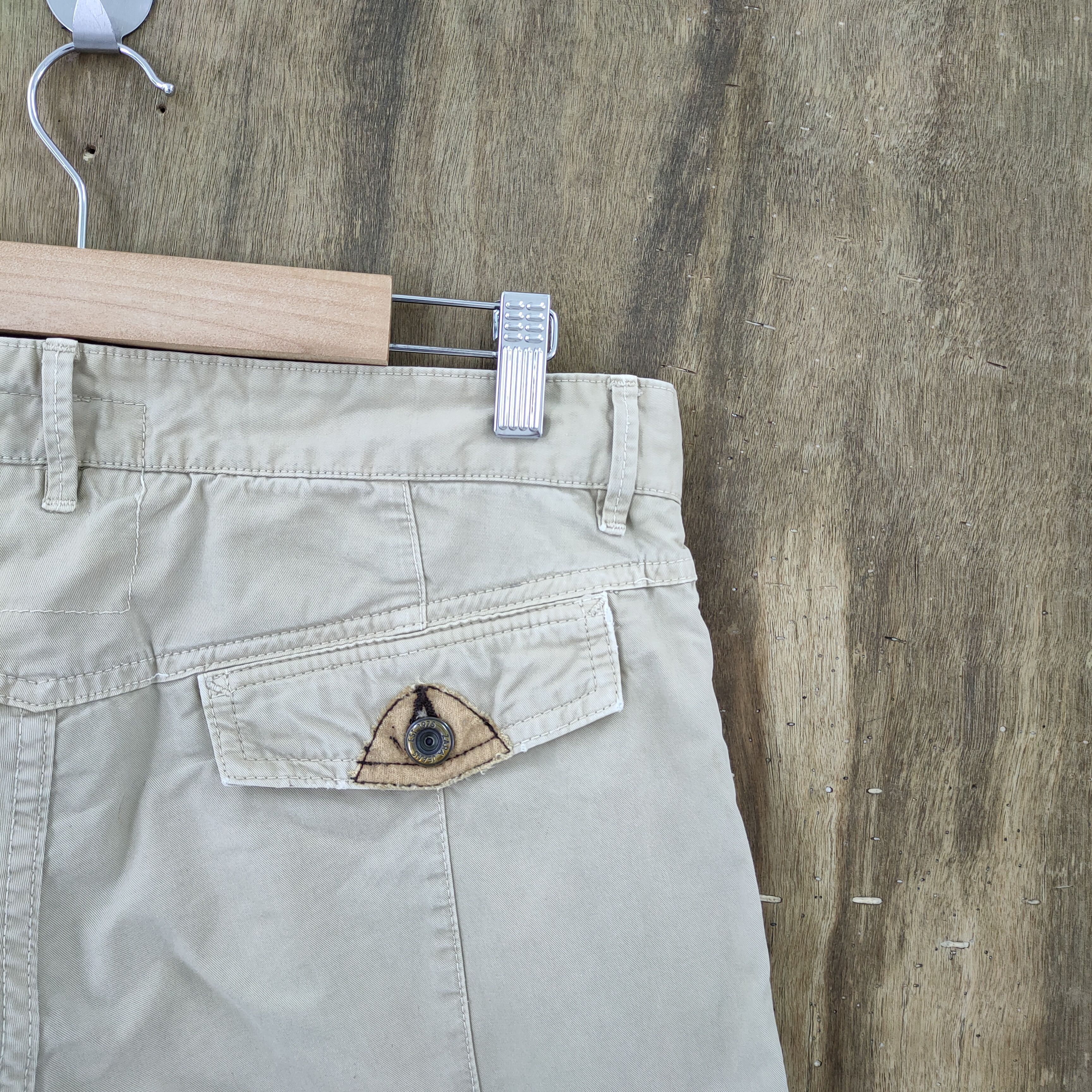 Japanese Brand × Zara VINTAGE ZARA YOUTH FADED CARGO PANTS Size US 30 / EU 46 - 18 Thumbnail