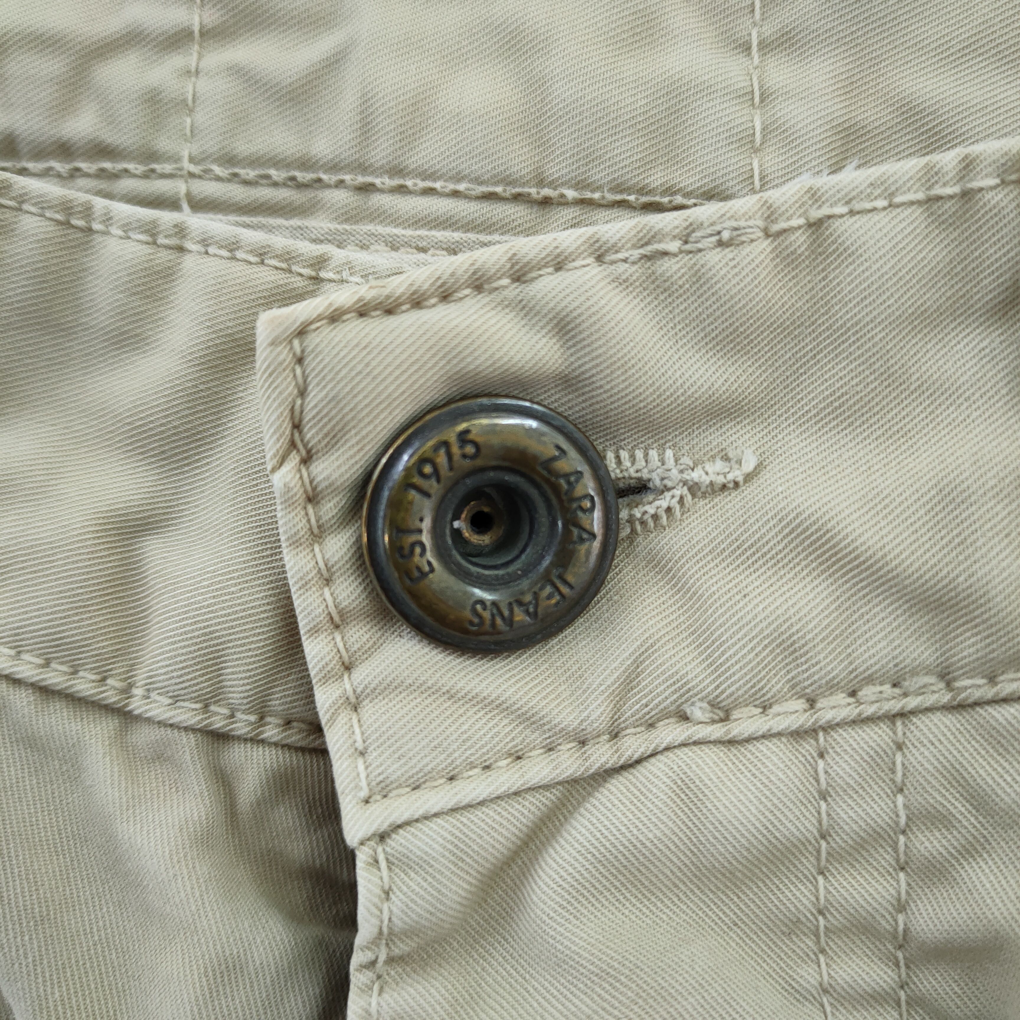 Japanese Brand × Zara VINTAGE ZARA YOUTH FADED CARGO PANTS Size US 30 / EU 46 - 8 Thumbnail