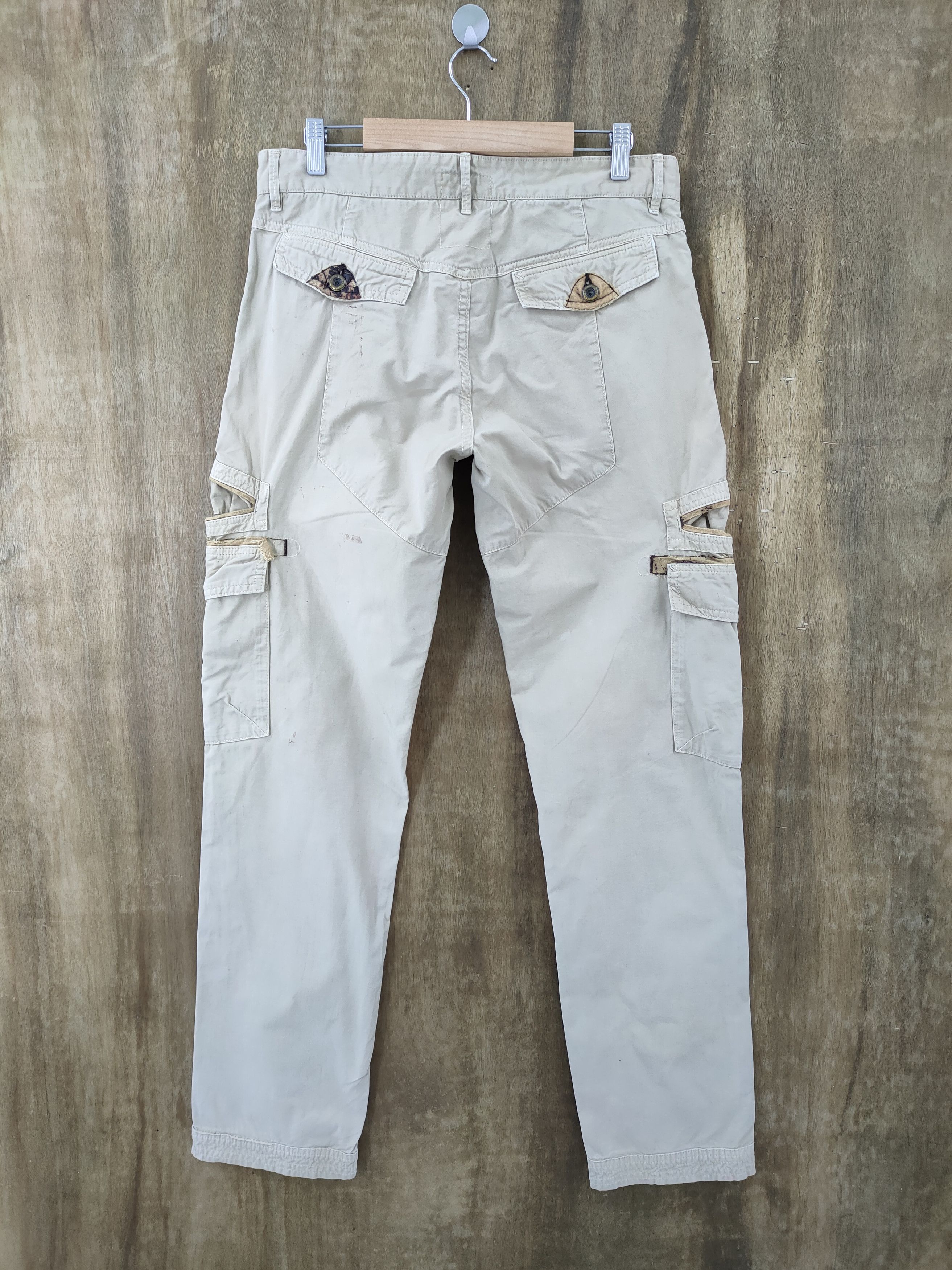 Japanese Brand × Zara VINTAGE ZARA YOUTH FADED CARGO PANTS Size US 30 / EU 46 - 2 Thumbnail