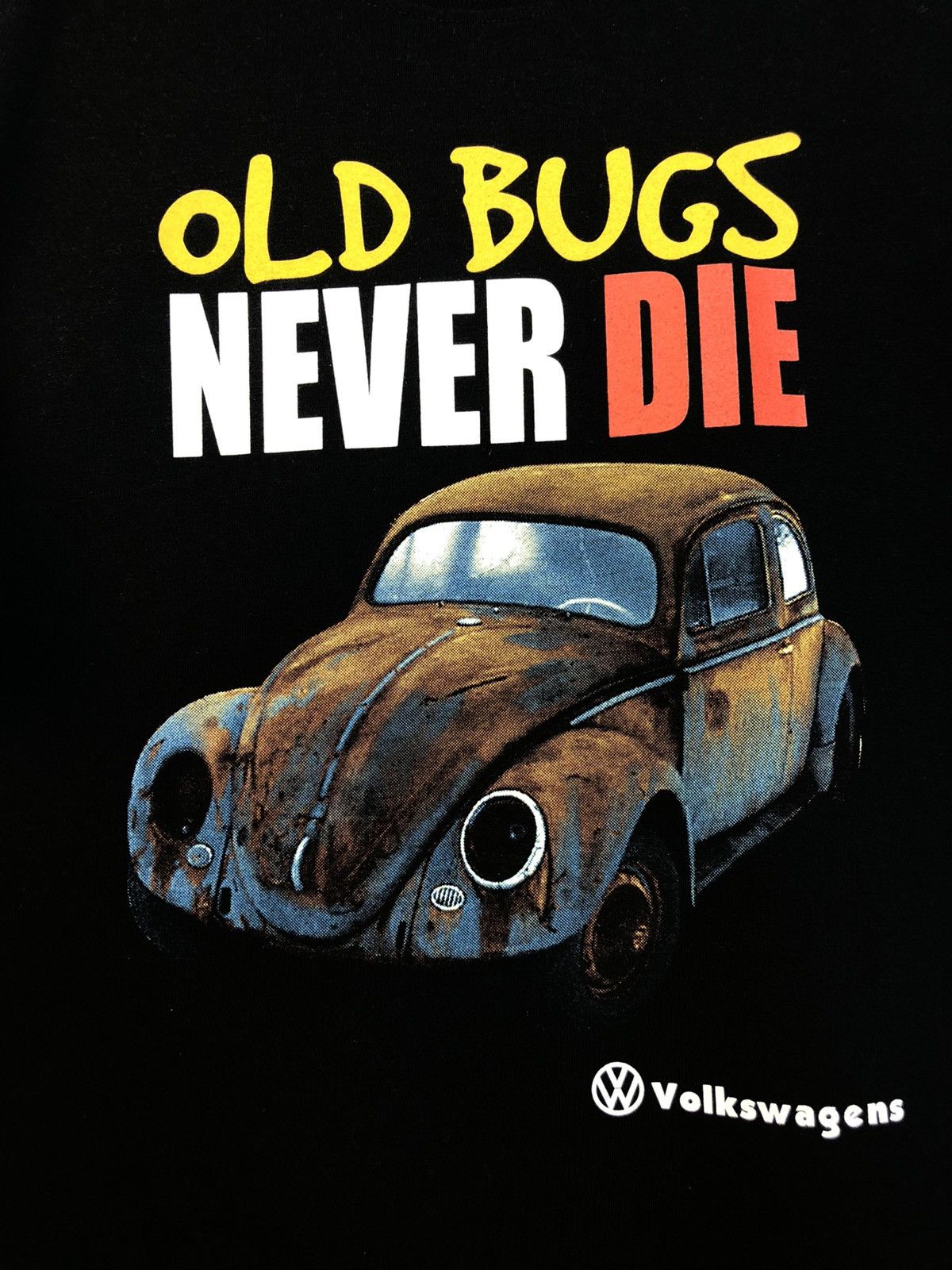 Vintage Volkswagen T-shirt Size US L / EU 52-54 / 3 - 3 Thumbnail