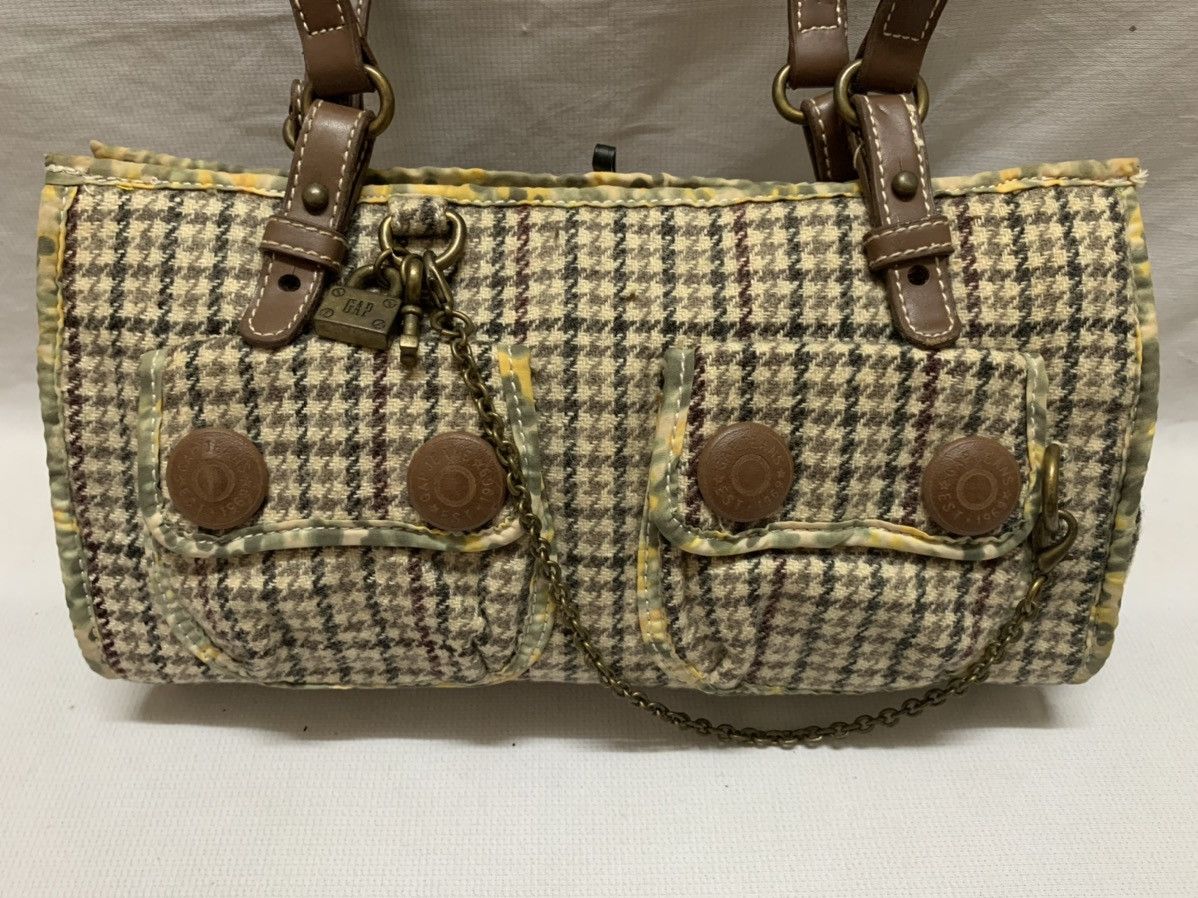 Vintage Vintage Checkered Gap Tote bag - Shoulder Bag Size ONE SIZE - 6 Thumbnail