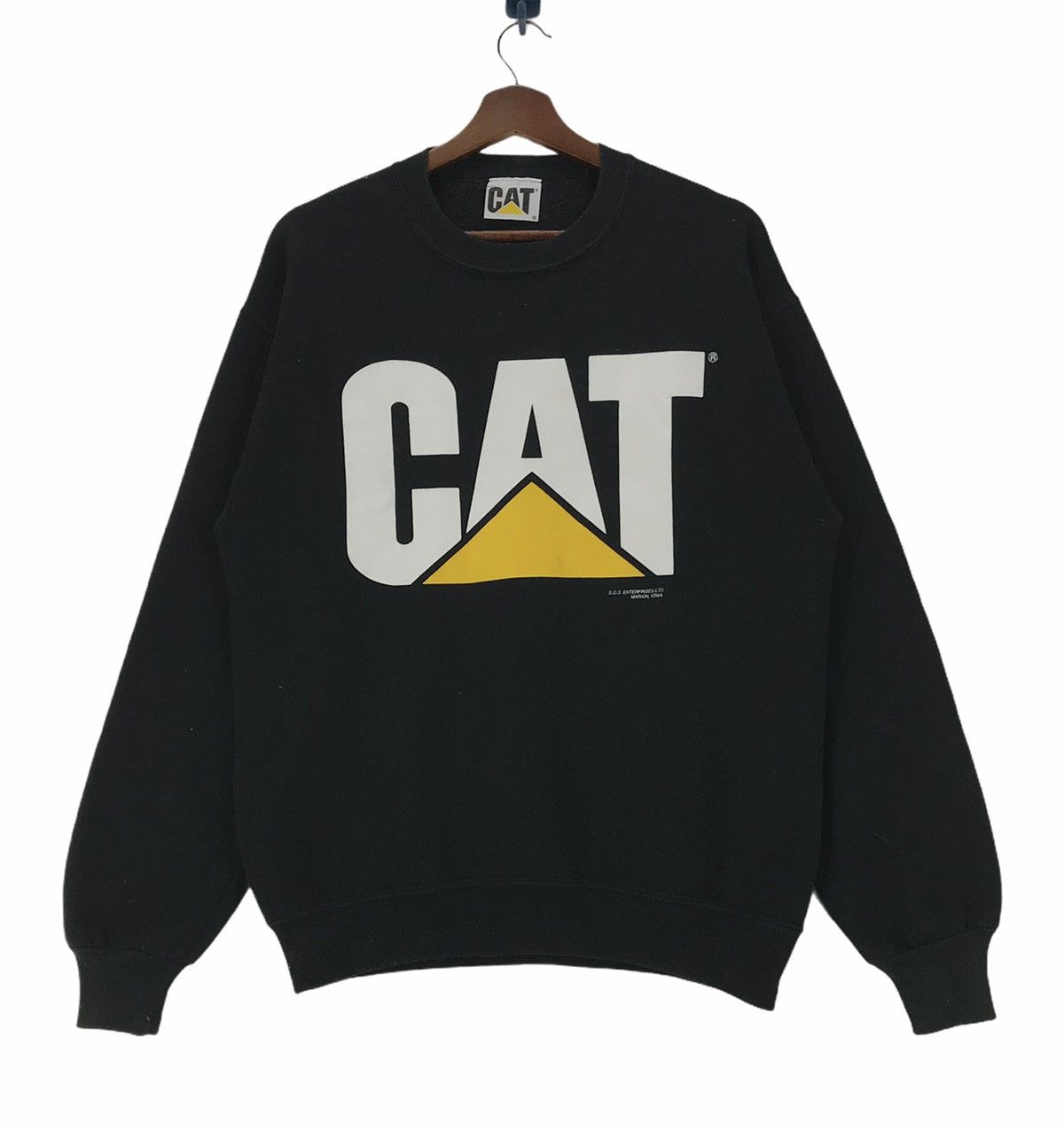 Caterpillar × Vintage Vintage Cat Caterpillar Sweatshirt Crewneck. Size US M / EU 48-50 / 2 - 1 Thumbnail