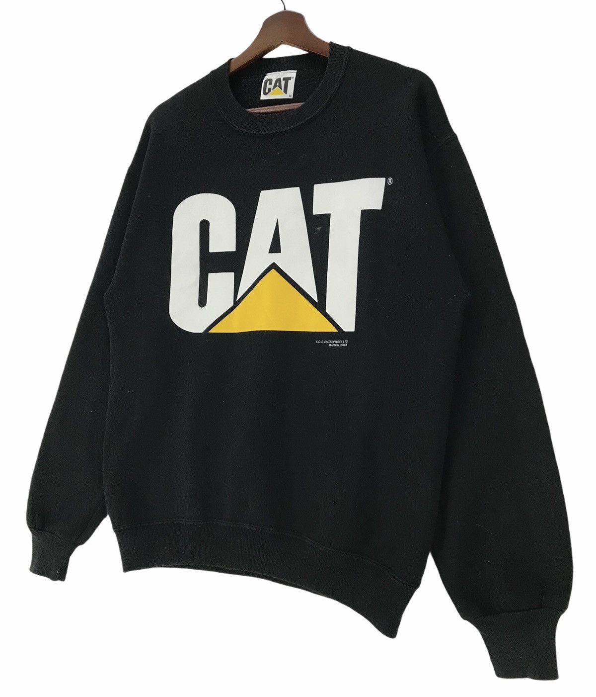 Caterpillar × Vintage Vintage Cat Caterpillar Sweatshirt Crewneck. Size US M / EU 48-50 / 2 - 2 Thumbnail
