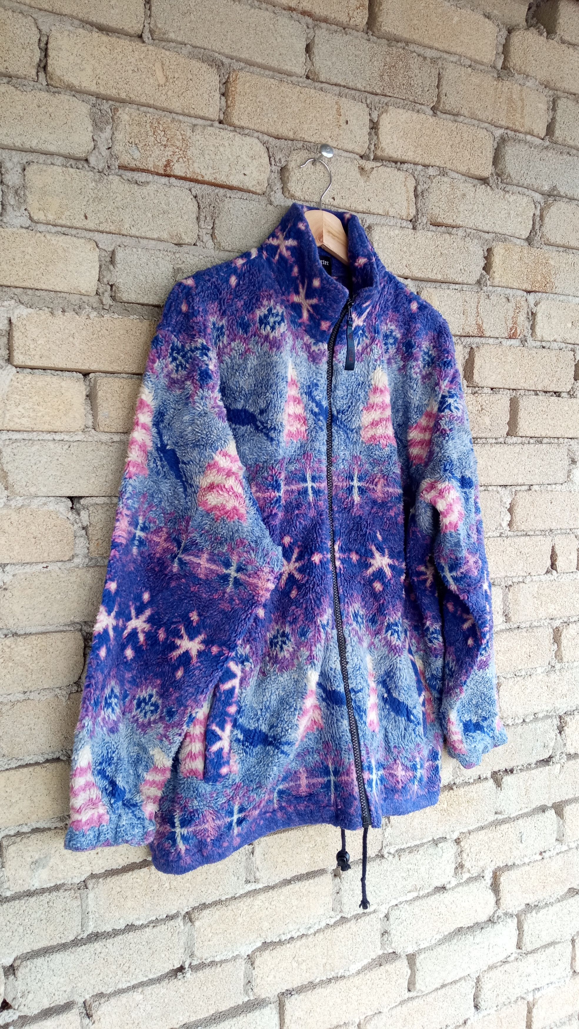 Japanese Brand 🔥Vtg Field Porter Multicolor Fleece Sweater Missoni Style Size US L / EU 52-54 / 3 - 2 Thumbnail