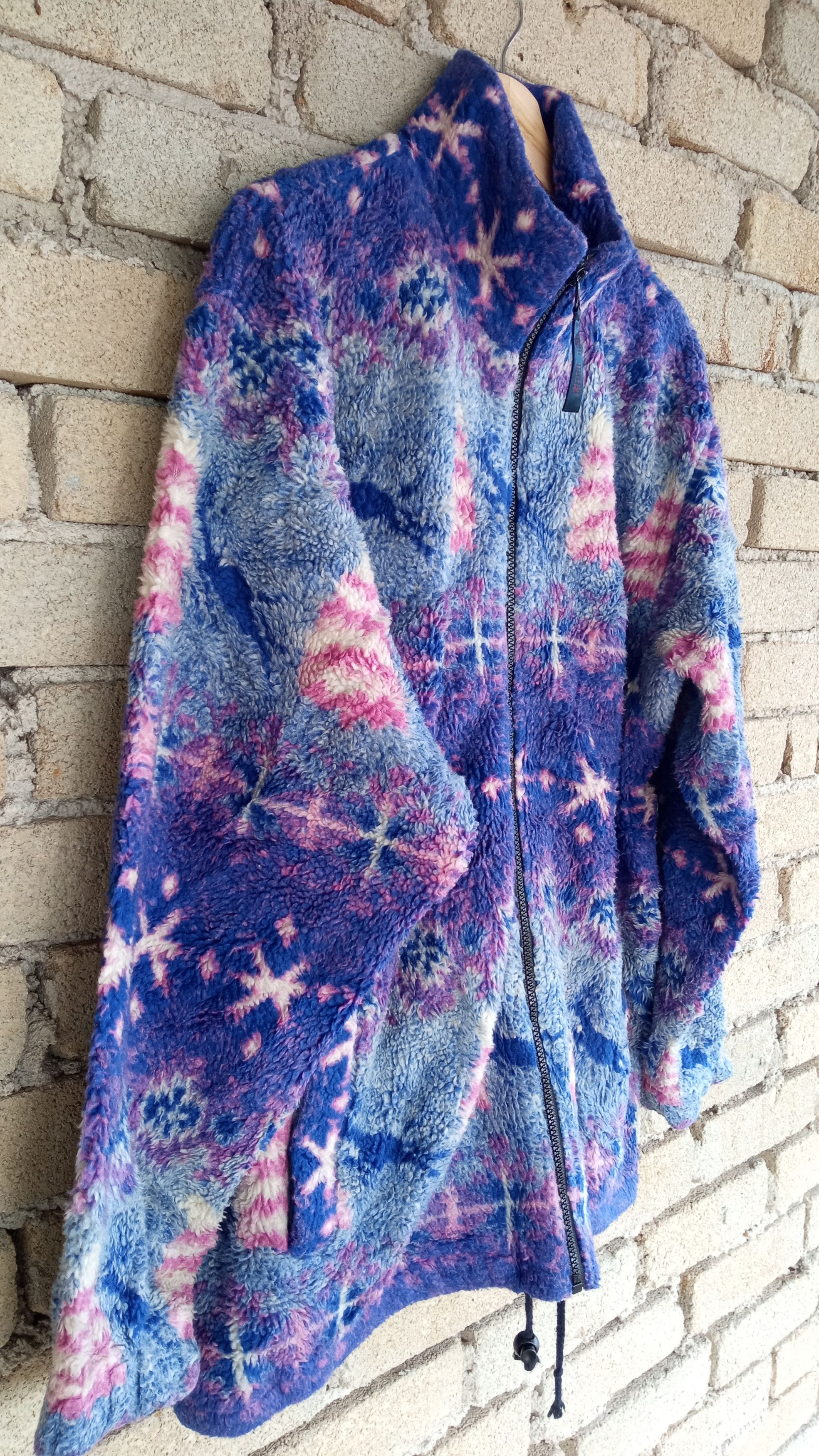 Japanese Brand 🔥Vtg Field Porter Multicolor Fleece Sweater Missoni Style Size US L / EU 52-54 / 3 - 14 Thumbnail