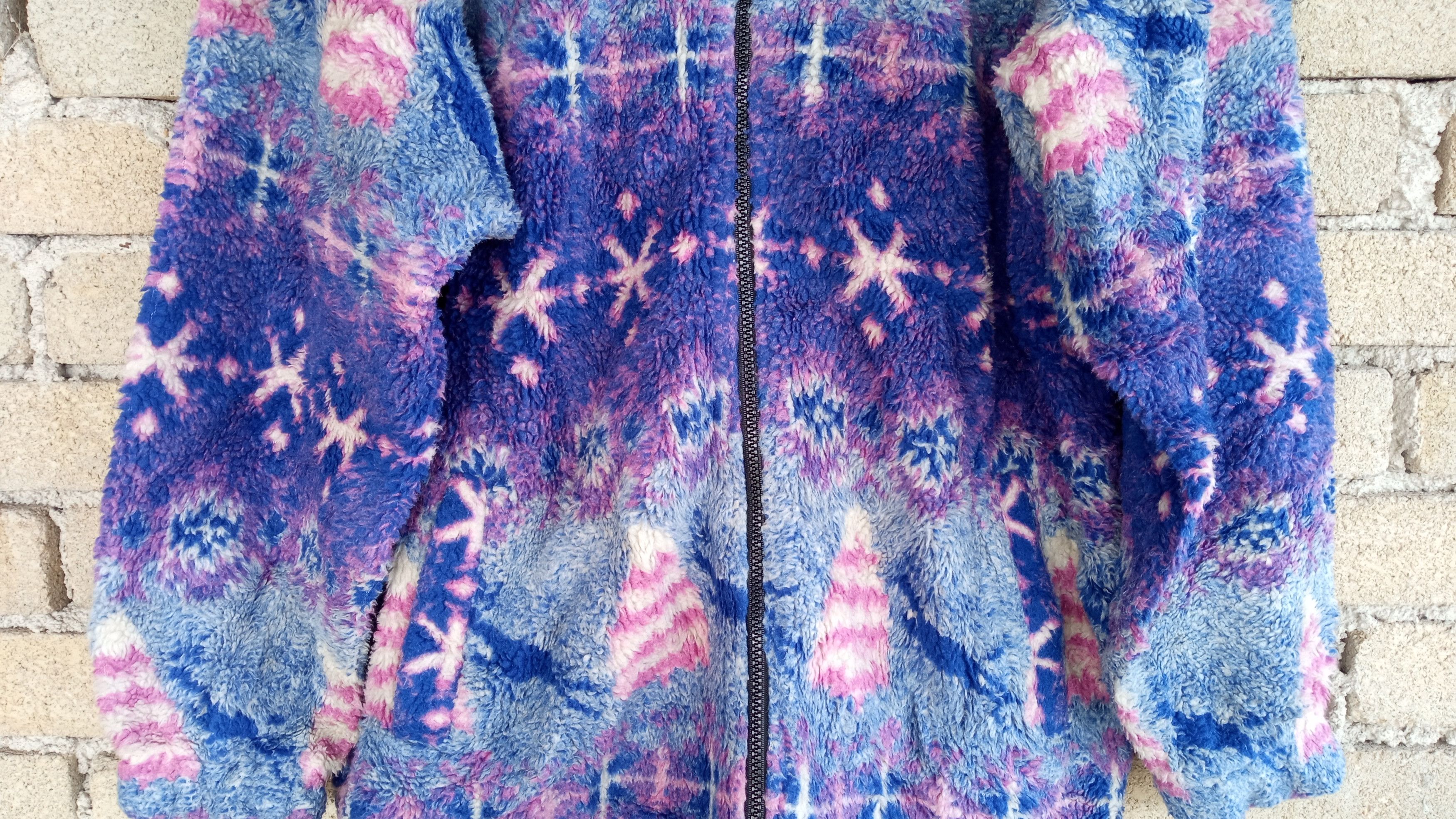 Japanese Brand 🔥Vtg Field Porter Multicolor Fleece Sweater Missoni Style Size US L / EU 52-54 / 3 - 10 Thumbnail