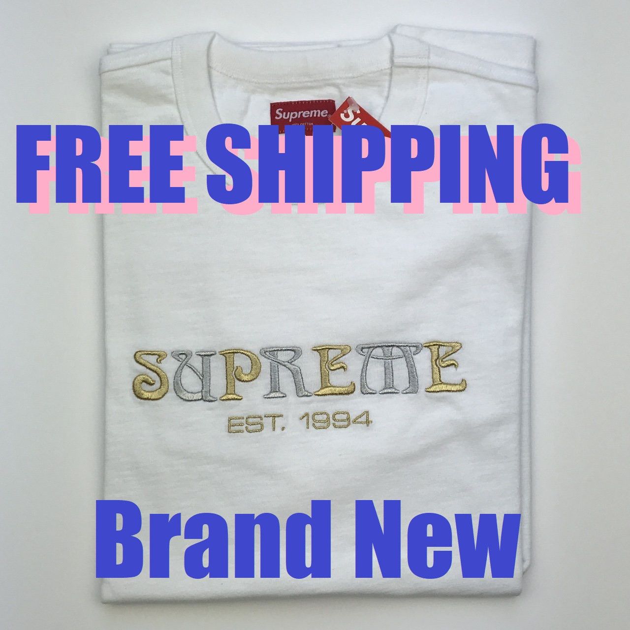 Supreme Nouveau Logo Tee | Grailed