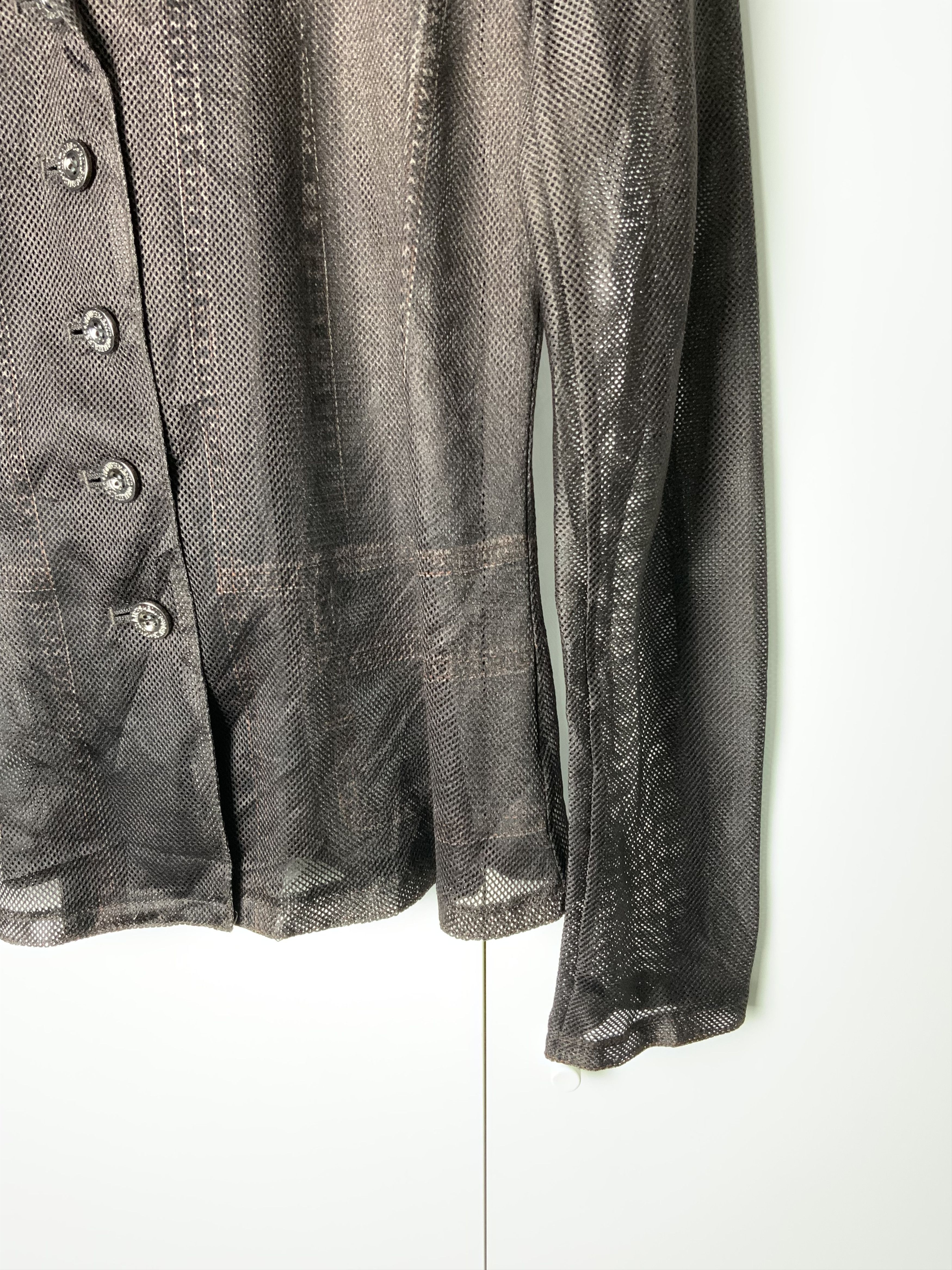 Japanese Brand Button up/Blazer Style Translucent Street Fashion🔥 Size US M / EU 48-50 / 2 - 5 Thumbnail