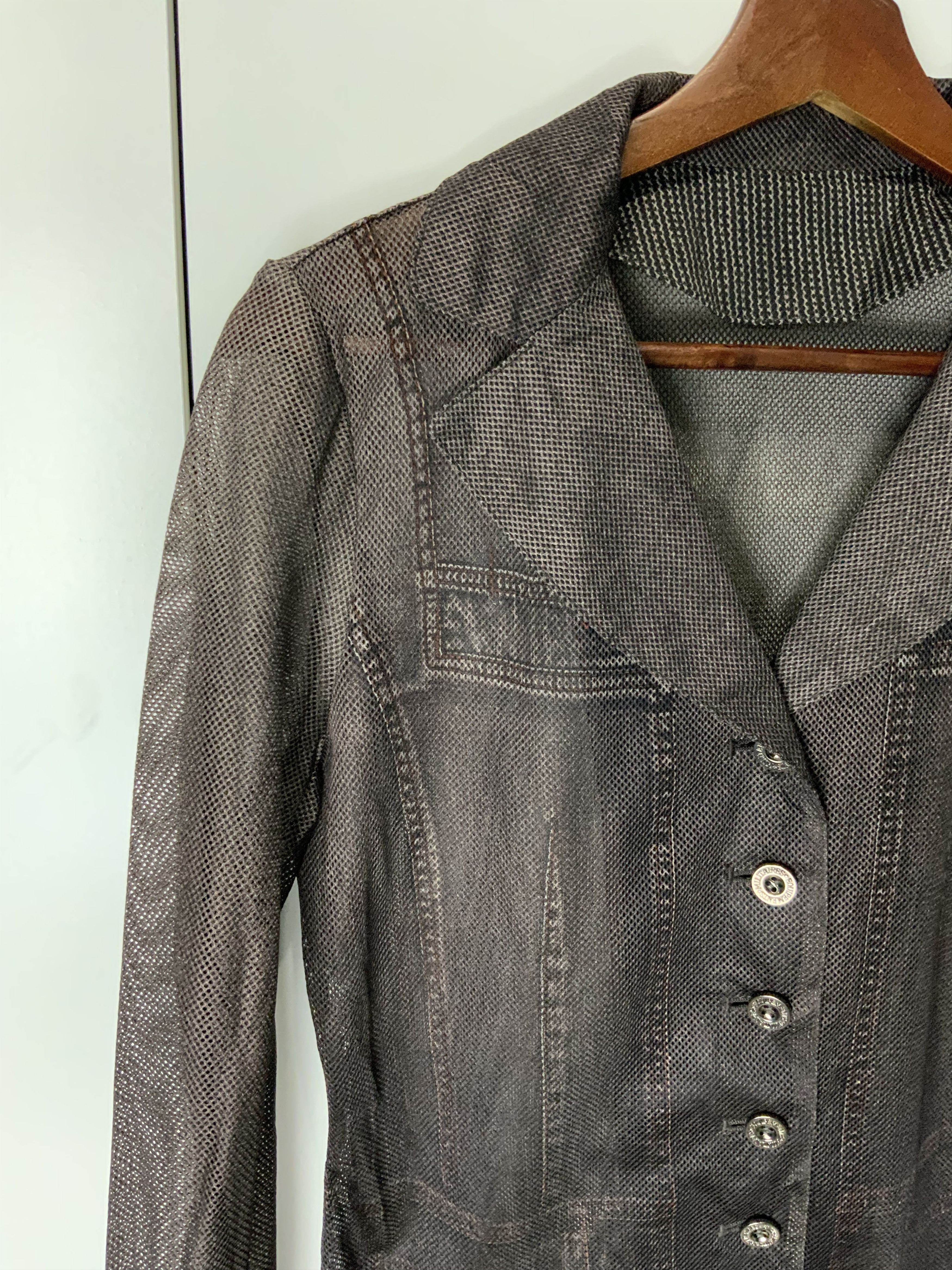 Japanese Brand Button up/Blazer Style Translucent Street Fashion🔥 Size US M / EU 48-50 / 2 - 6 Thumbnail