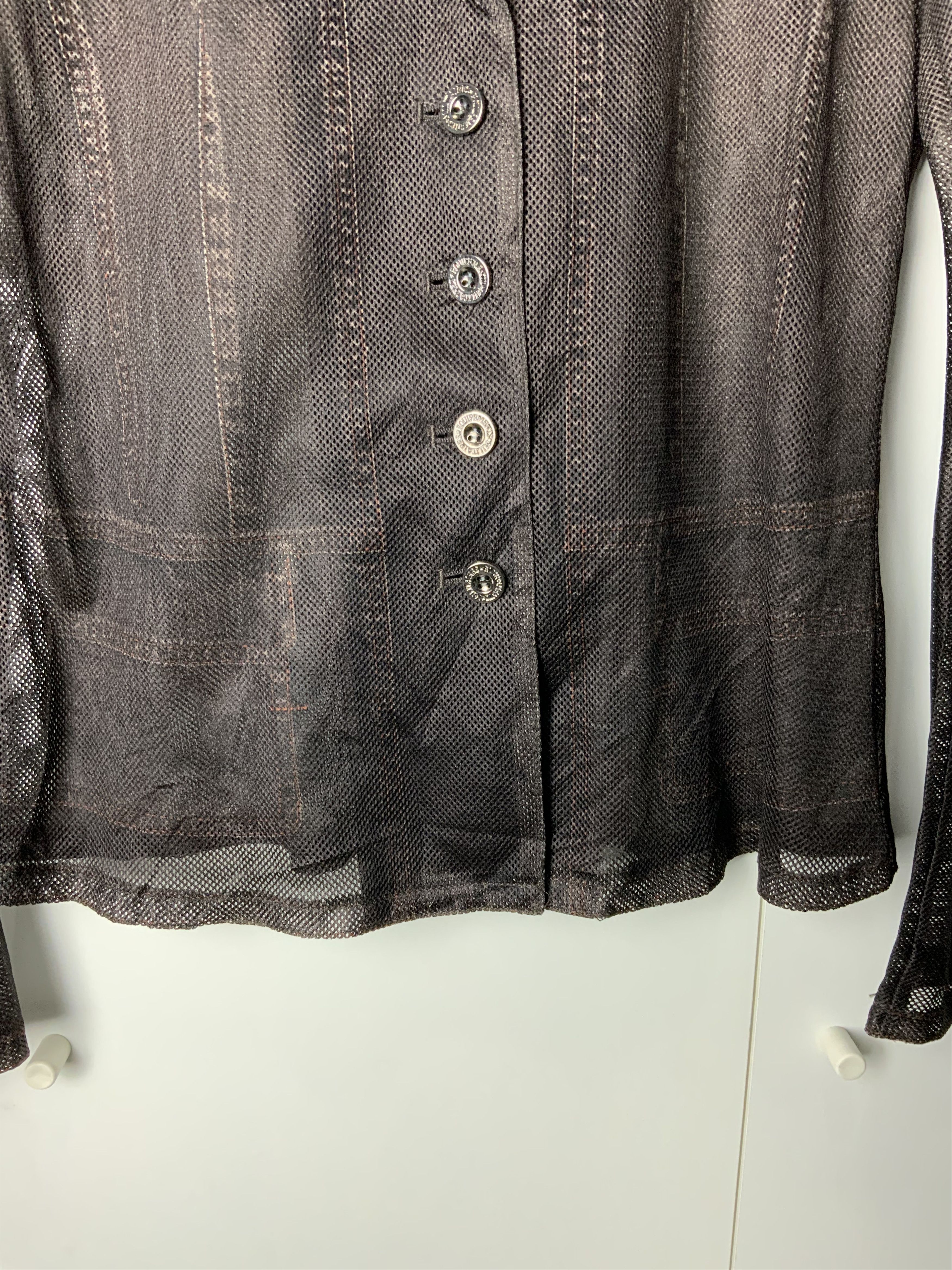 Japanese Brand Button up/Blazer Style Translucent Street Fashion🔥 Size US M / EU 48-50 / 2 - 9 Thumbnail