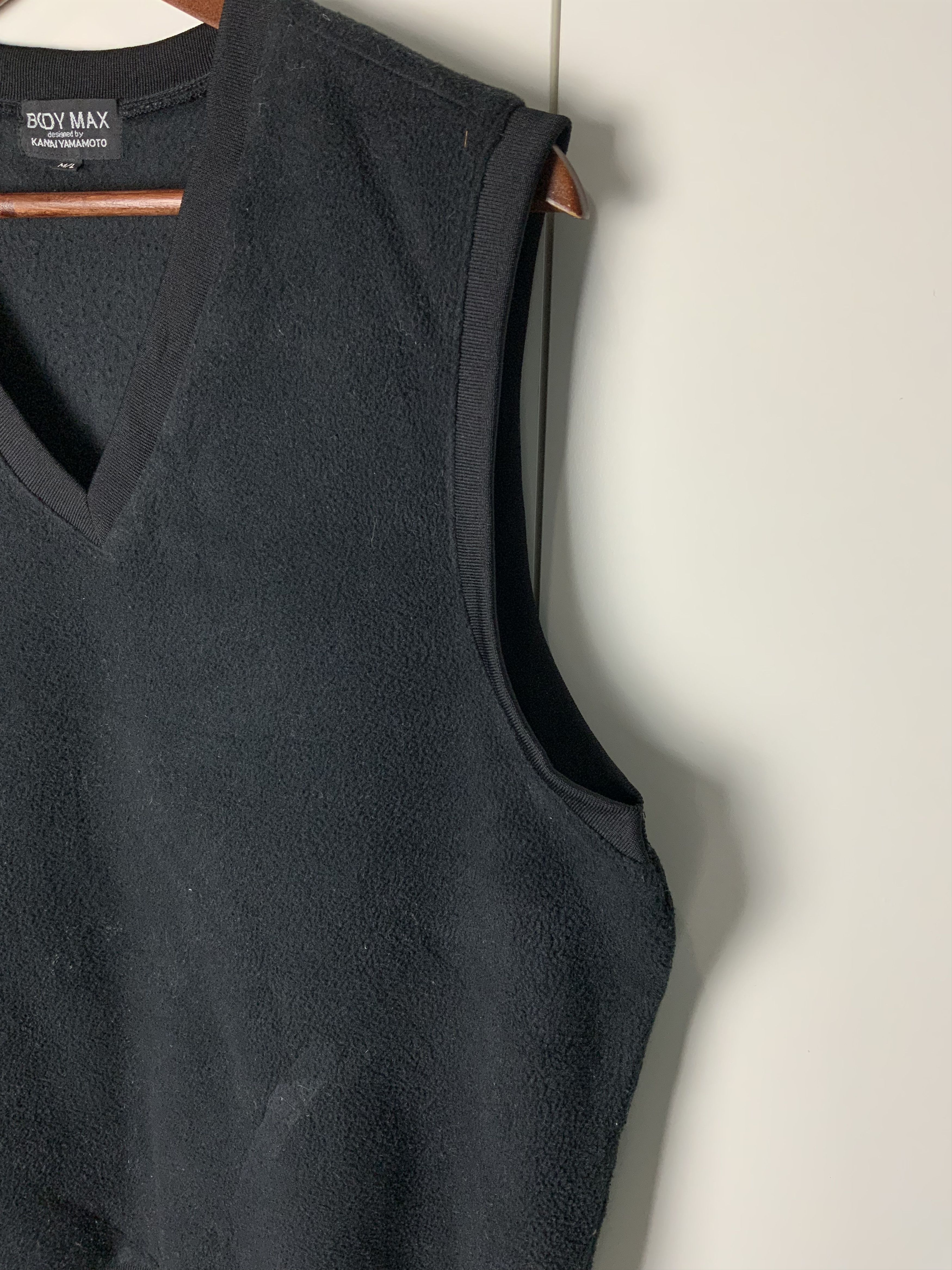 Japanese Brand Kansai Yamamoto Body Max Plain Vest Size US L / EU 52-54 / 3 - 3 Thumbnail