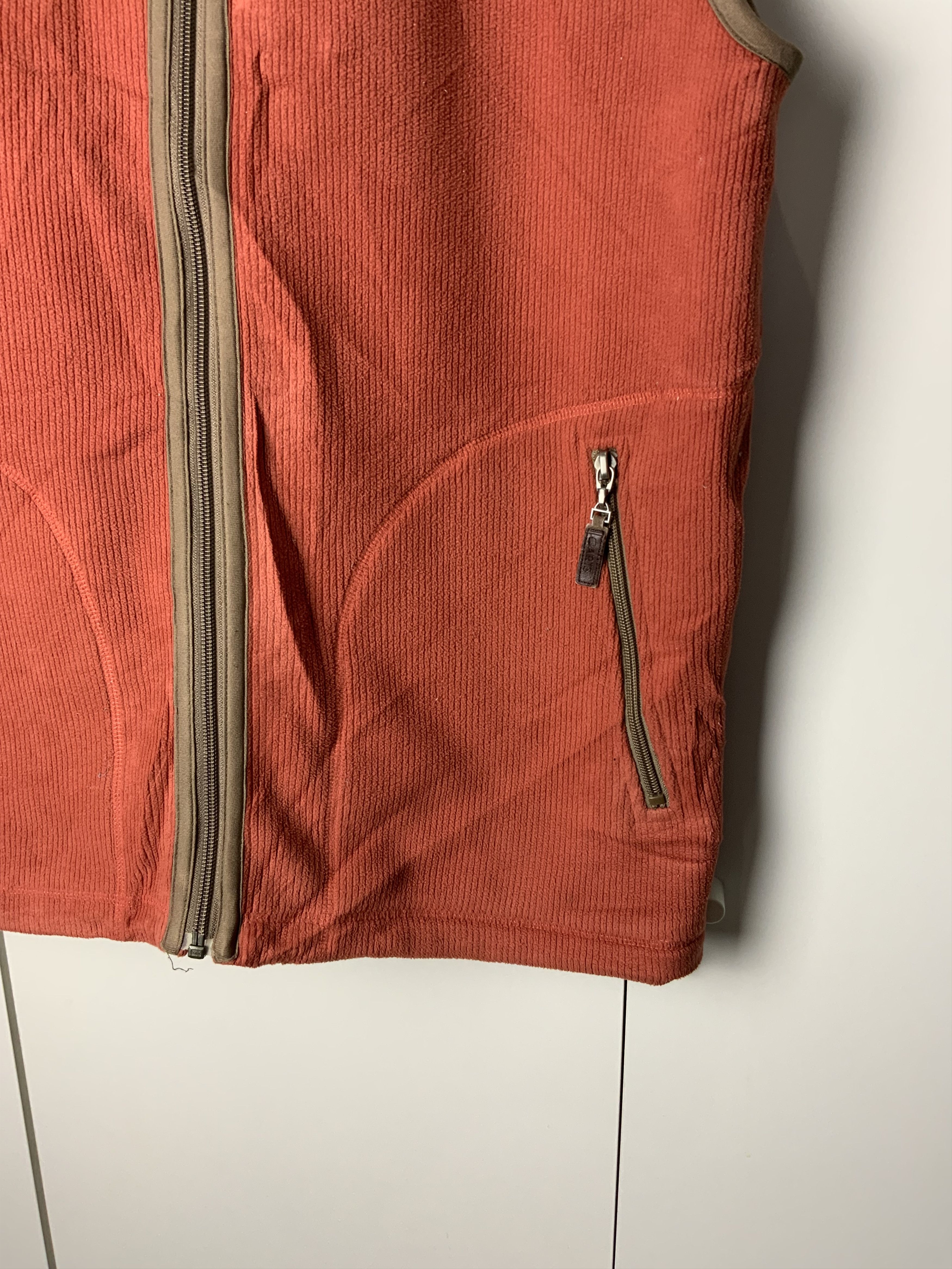 Japanese Brand Paris Orange Winter Coduroi Vest Size US L / EU 52-54 / 3 - 5 Thumbnail