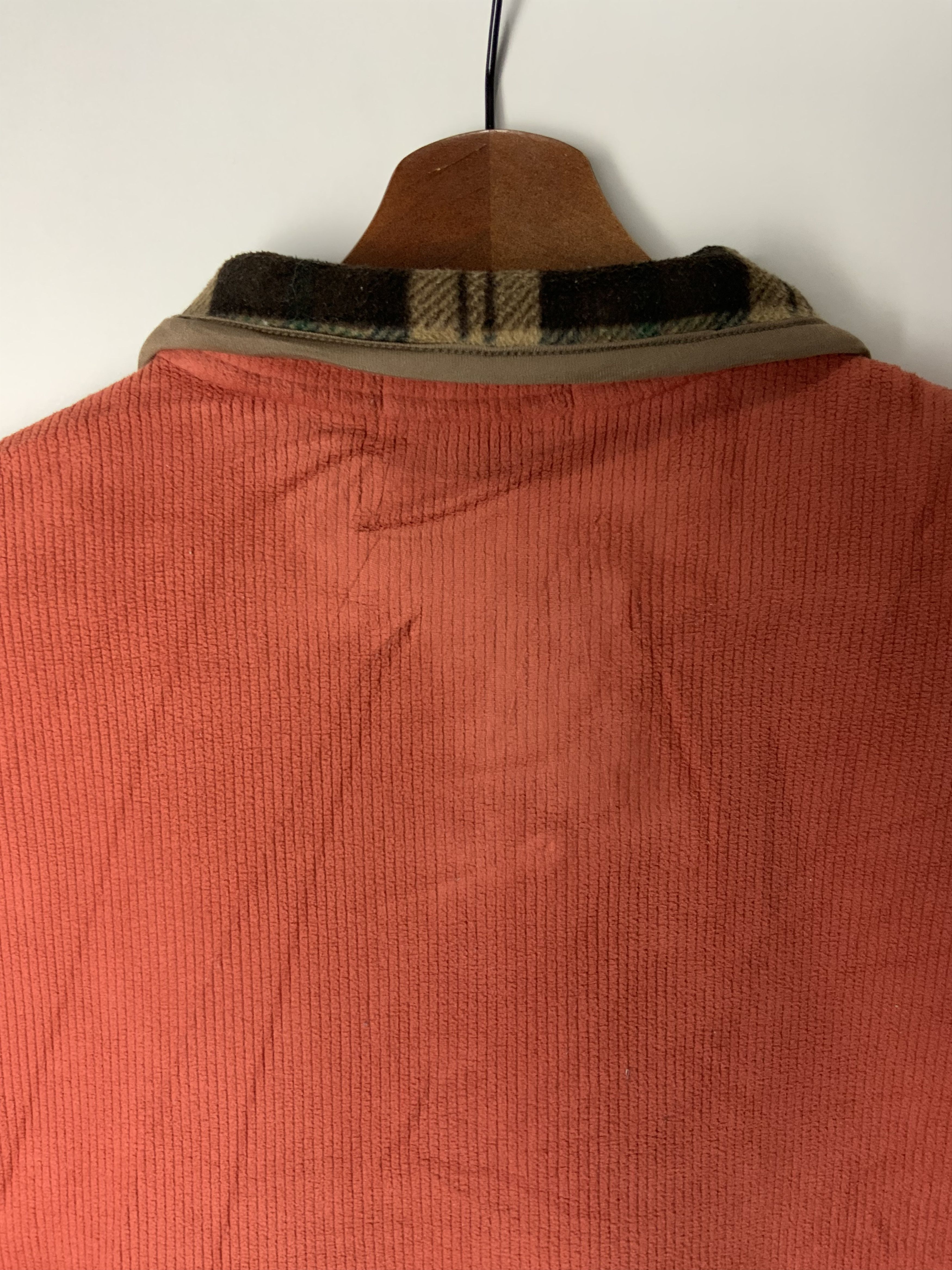 Japanese Brand Paris Orange Winter Coduroi Vest Size US L / EU 52-54 / 3 - 14 Thumbnail