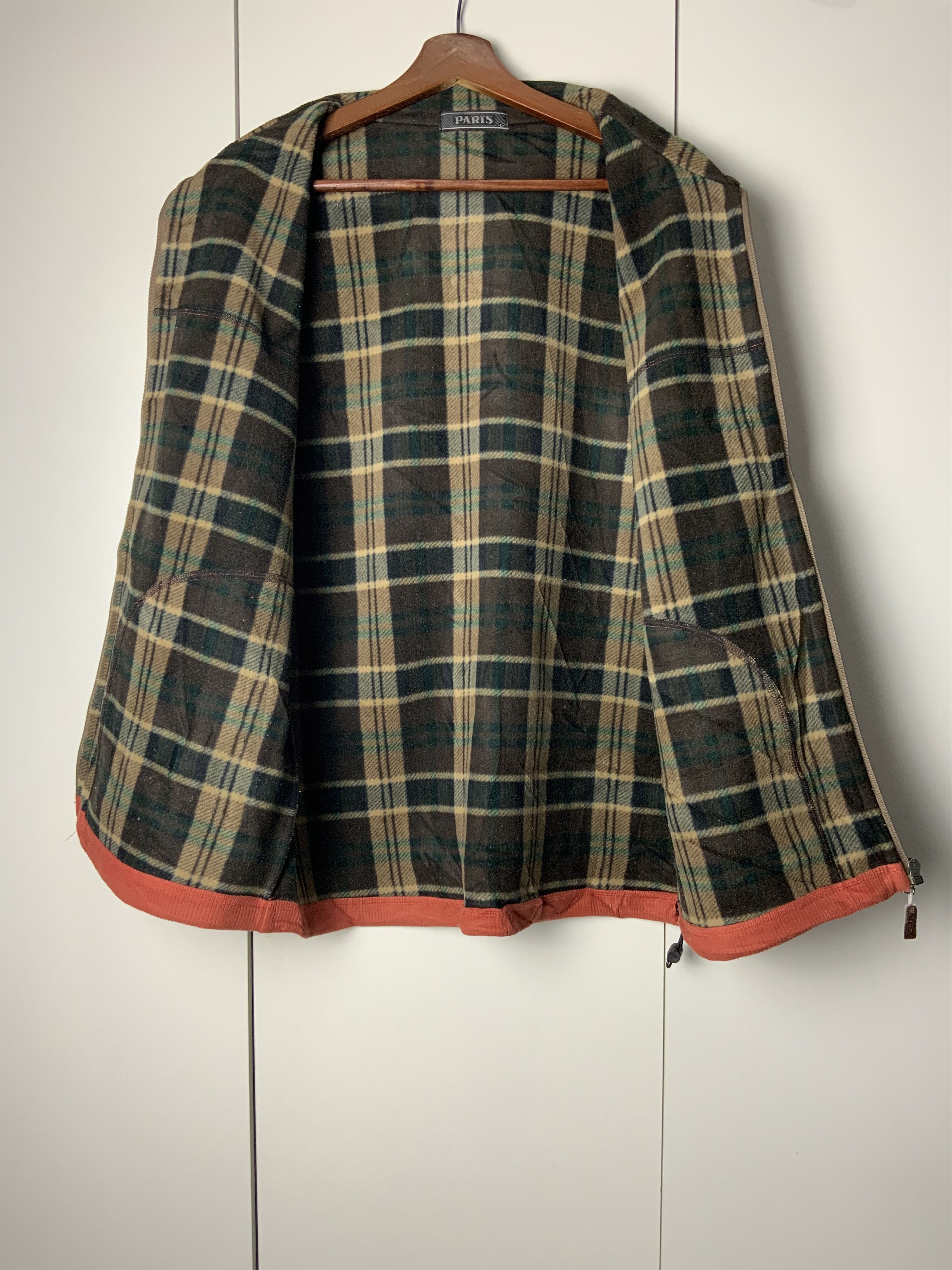 Japanese Brand Paris Orange Winter Coduroi Vest Size US L / EU 52-54 / 3 - 2 Thumbnail