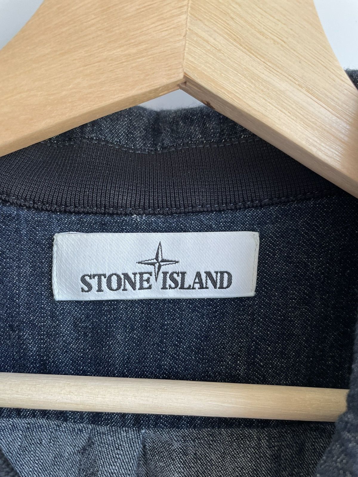 Stone Island Stone Island Men’s Denim zip-up over Shirt Size US S / EU 44-46 / 1 - 3 Thumbnail