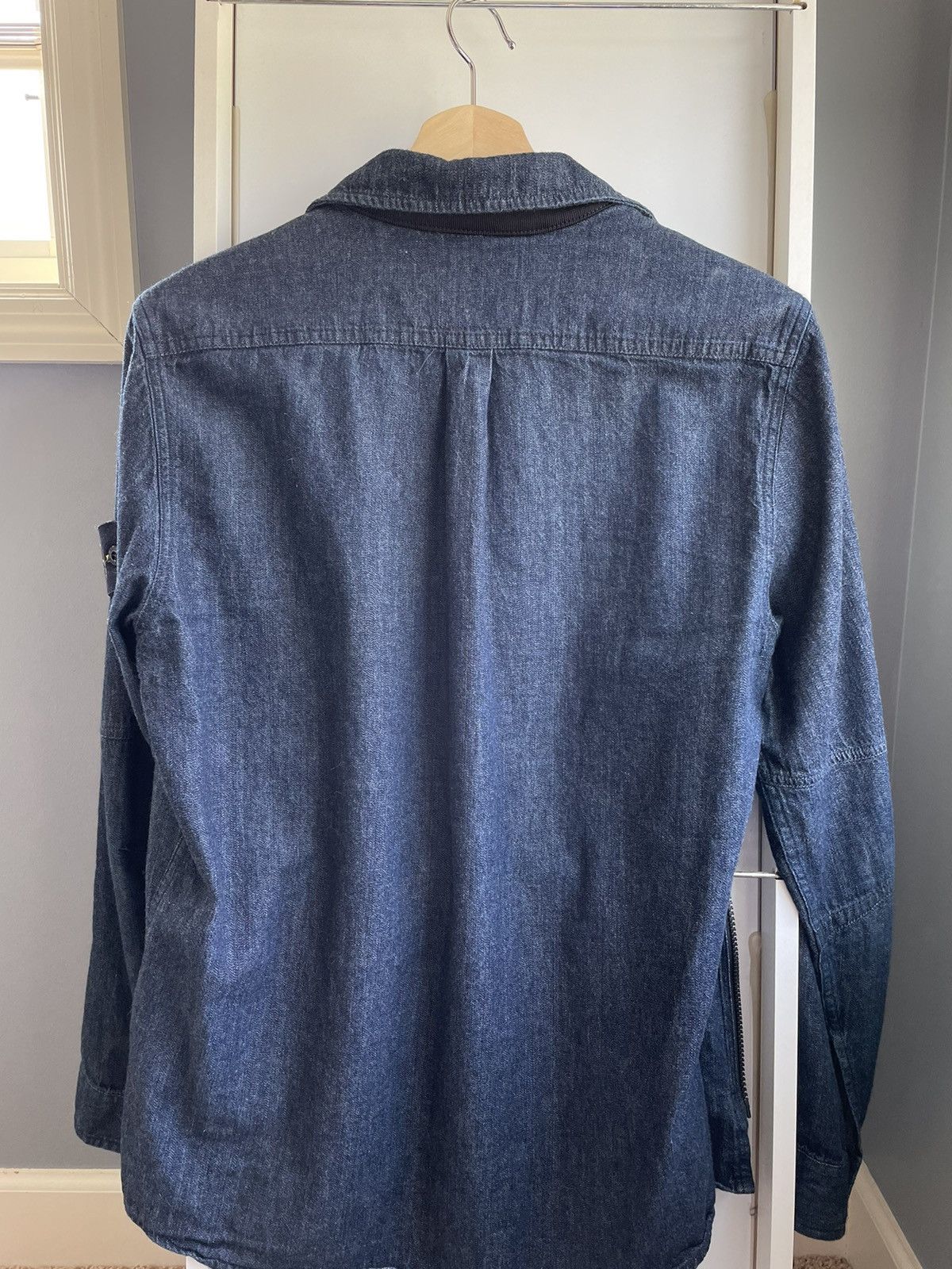 Stone Island Stone Island Men’s Denim zip-up over Shirt Size US S / EU 44-46 / 1 - 2 Thumbnail