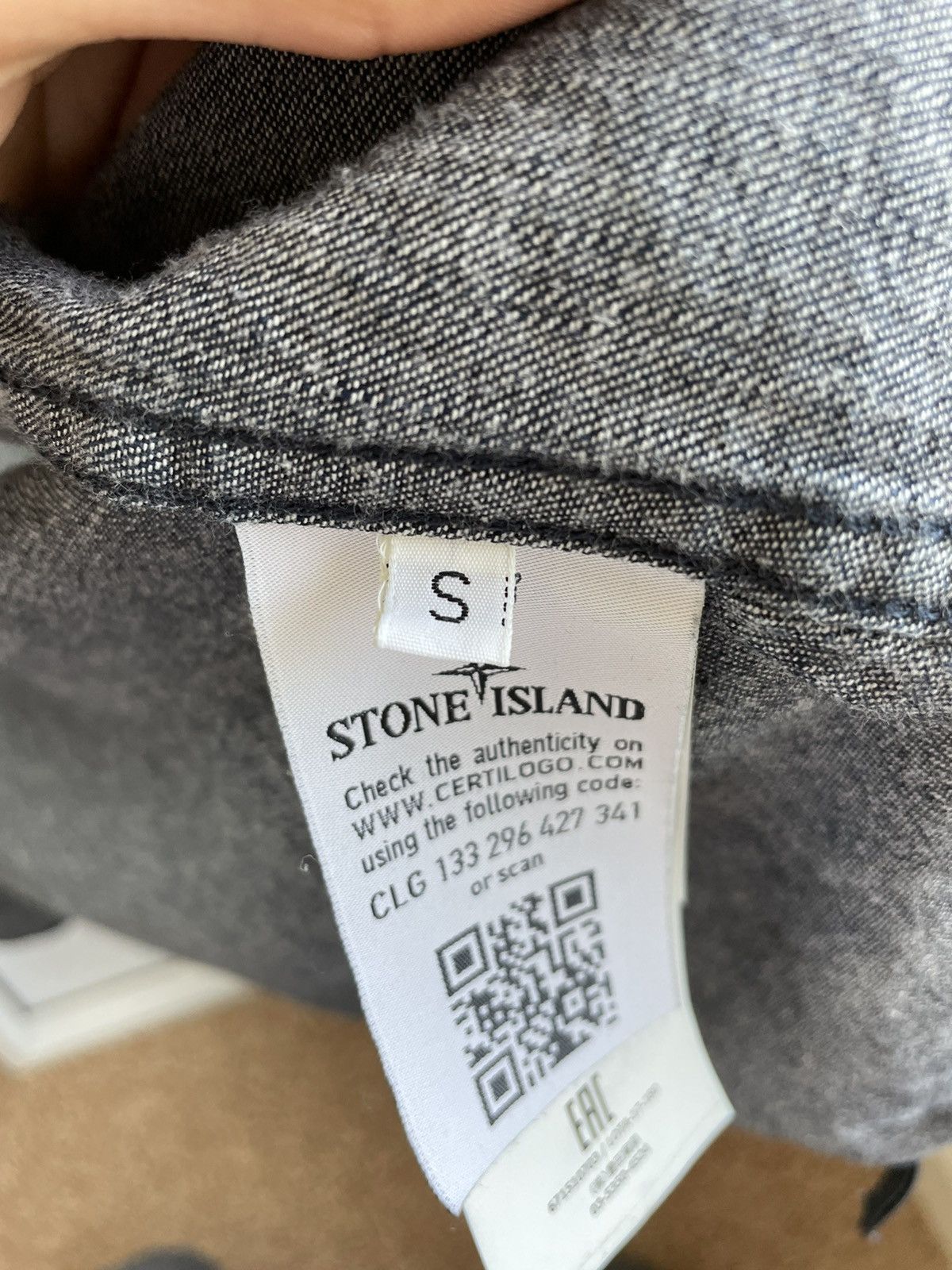 Stone Island Stone Island Men’s Denim zip-up over Shirt Size US S / EU 44-46 / 1 - 5 Thumbnail