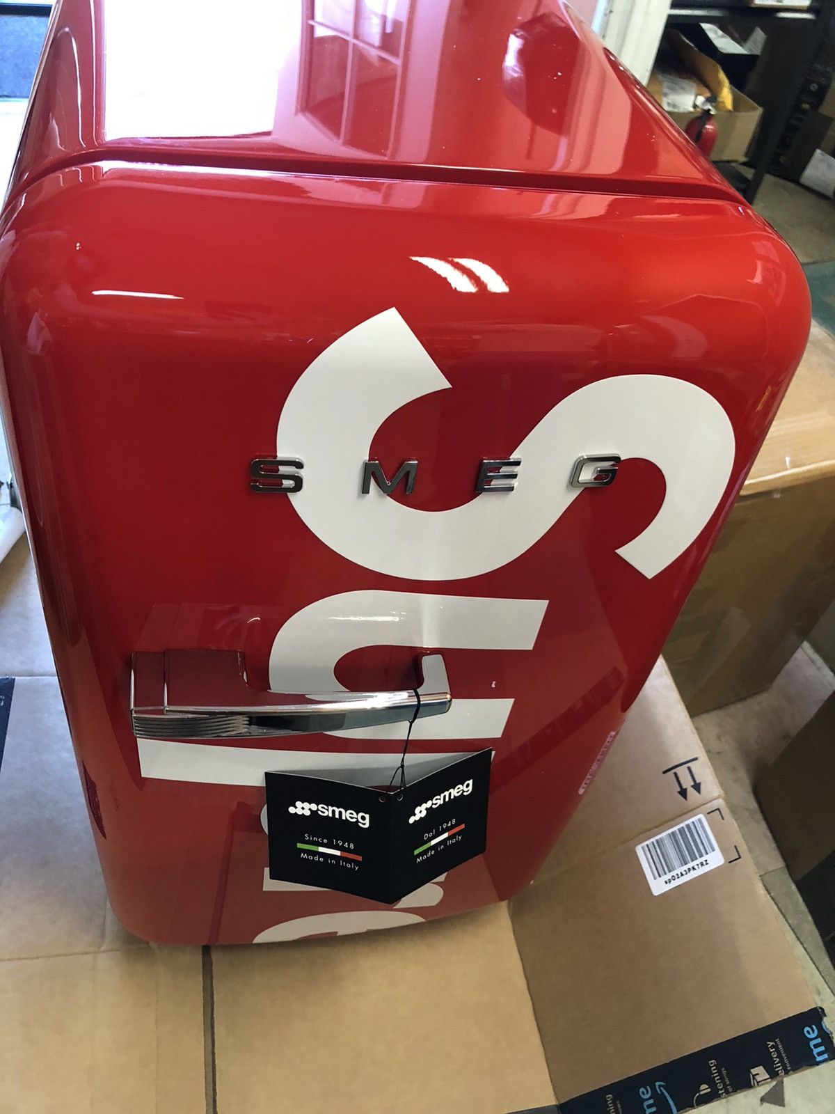 Supreme Supreme/SMEG Mini Refrigerator Grailed