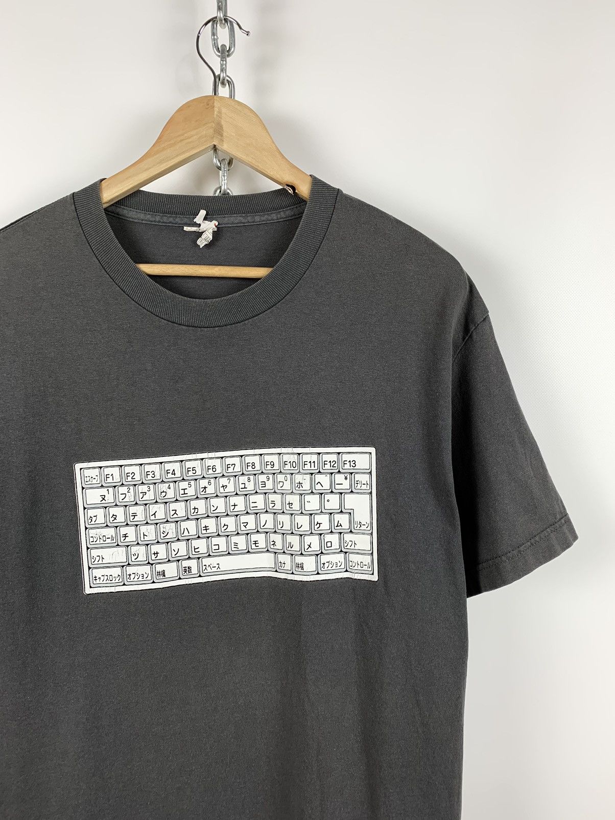 Anime Vintage Japanese Keyboard This Is A J-list Original T-Shirt Size US L / EU 52-54 / 3 - 3 Thumbnail
