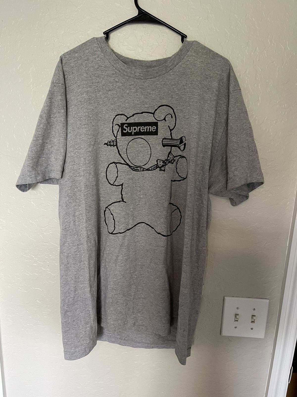 Supreme SS15 Supreme Undercover Bear Box Logo Tee Shirt | Grailed