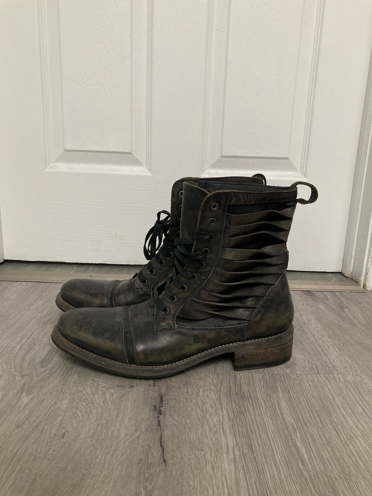 John Varvatos Simmons Twisted Lace Boot 11 | Grailed