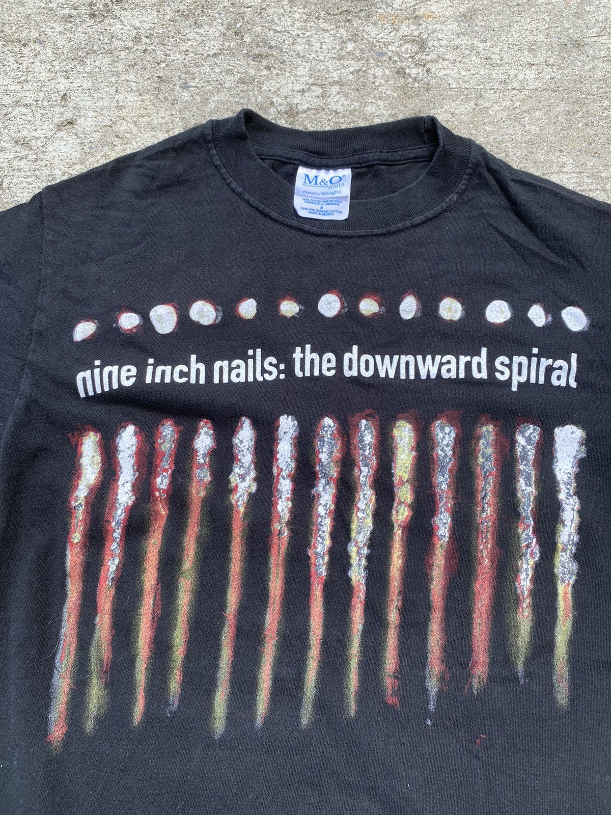 Pull Vintage Nine Inch Nails The Downward Spiral Tour - Taille XL - Occasion Très Bon État