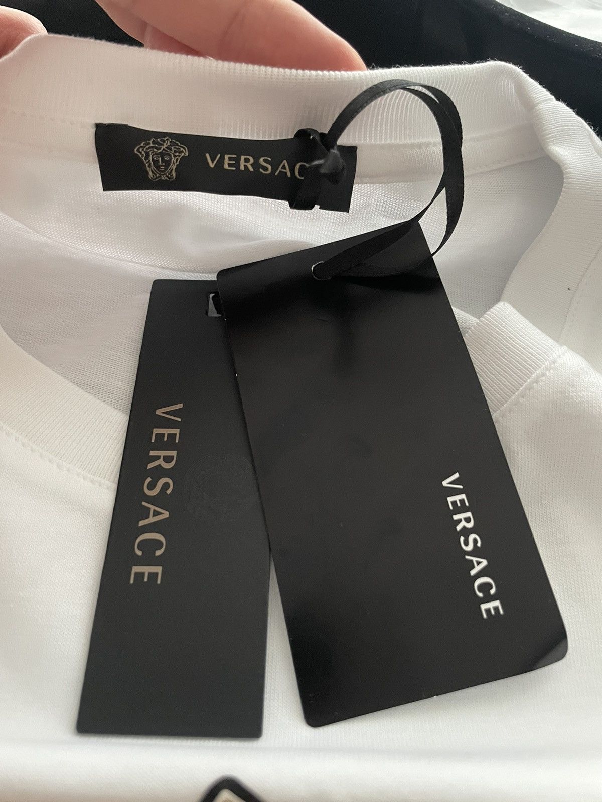 Versace New Super Runway Limited Edition Versace Logo Tee T-shirt Size US XL / EU 56 / 4 - 17 Thumbnail