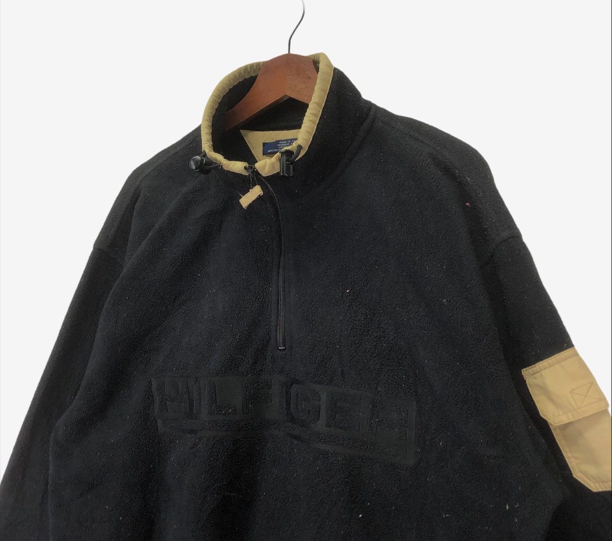 Tommy Hilfiger Vintage Tommy Hilfiger Outdoor Fleece Sweater Size US L / EU 52-54 / 3 - 3 Thumbnail