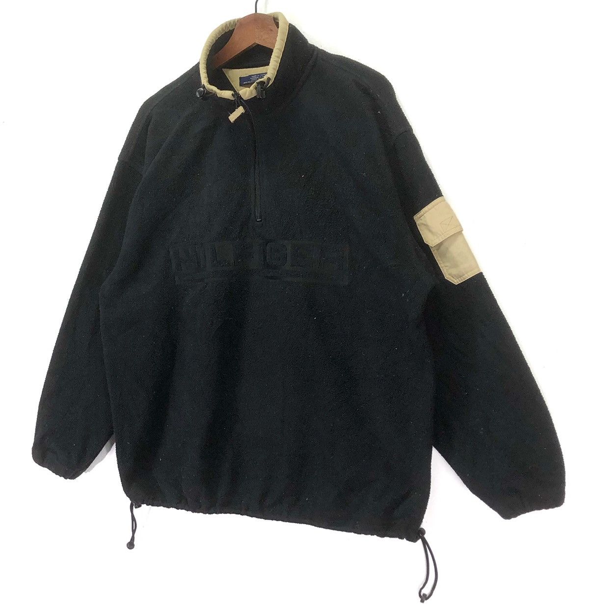 Tommy Hilfiger Vintage Tommy Hilfiger Outdoor Fleece Sweater Size US L / EU 52-54 / 3 - 2 Thumbnail
