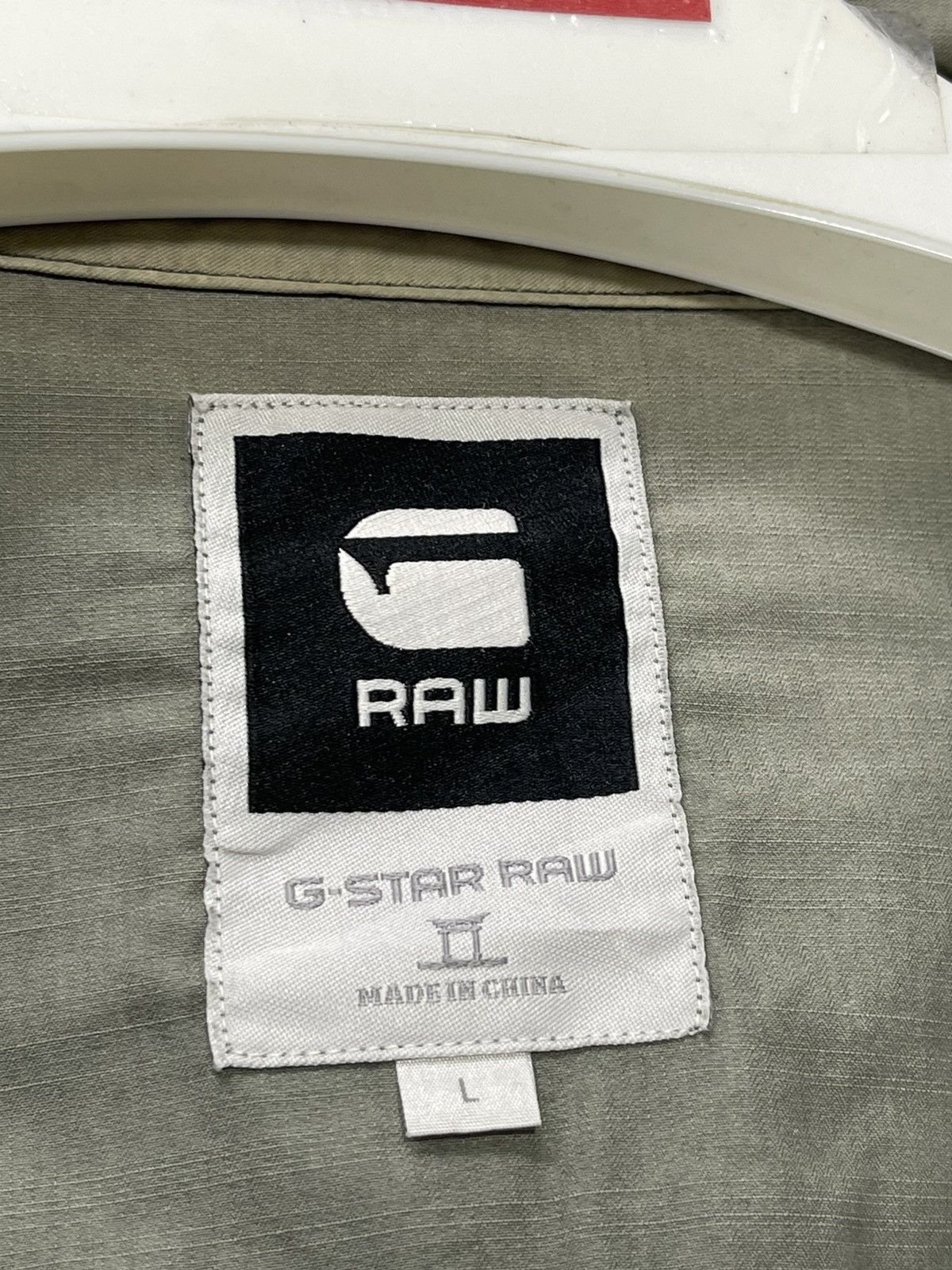 G-Star Gstar Raw Military Style Jacket Multipockets 1🟩 Size US L / EU 52-54 / 3 - 9 Thumbnail