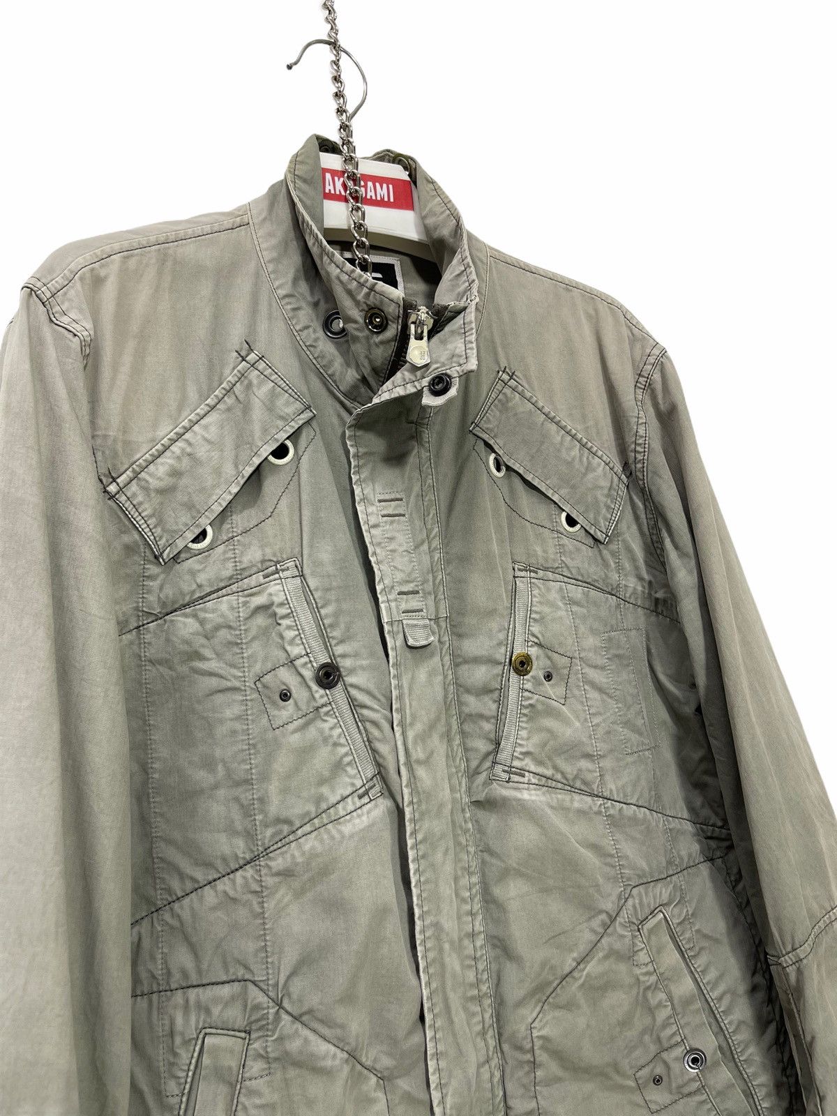G-Star Gstar Raw Military Style Jacket Multipockets 1🟩 Size US L / EU 52-54 / 3 - 5 Thumbnail