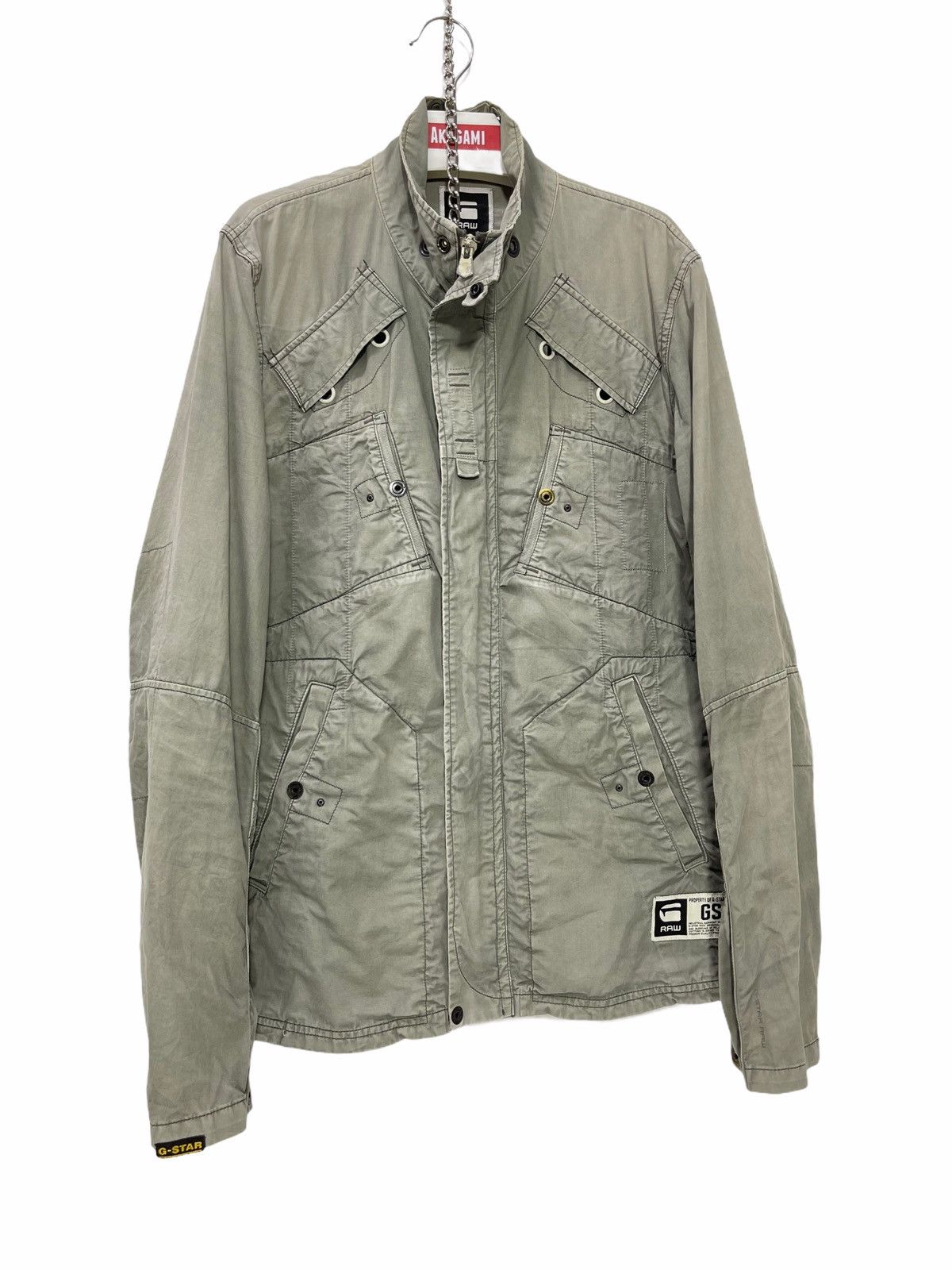 G-Star Gstar Raw Military Style Jacket Multipockets 1🟩 Size US L / EU 52-54 / 3 - 1 Thumbnail