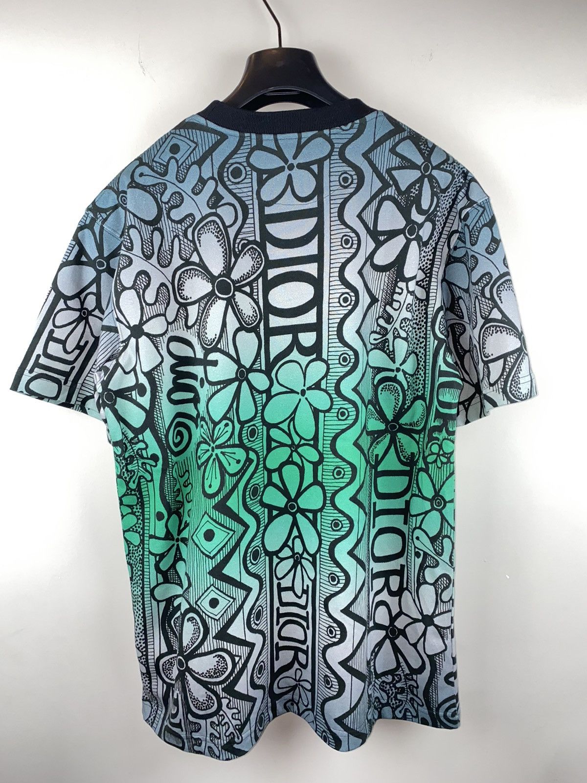 Dior Dior x Shawn stussy logo t shirt Size US M / EU 48-50 / 2 - 10 Thumbnail