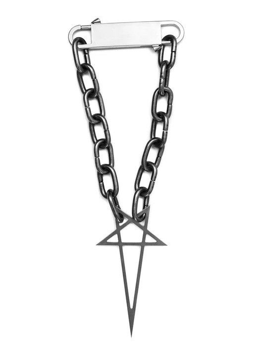 Rick Owens Rick Owens Pentagram Choker | Grailed